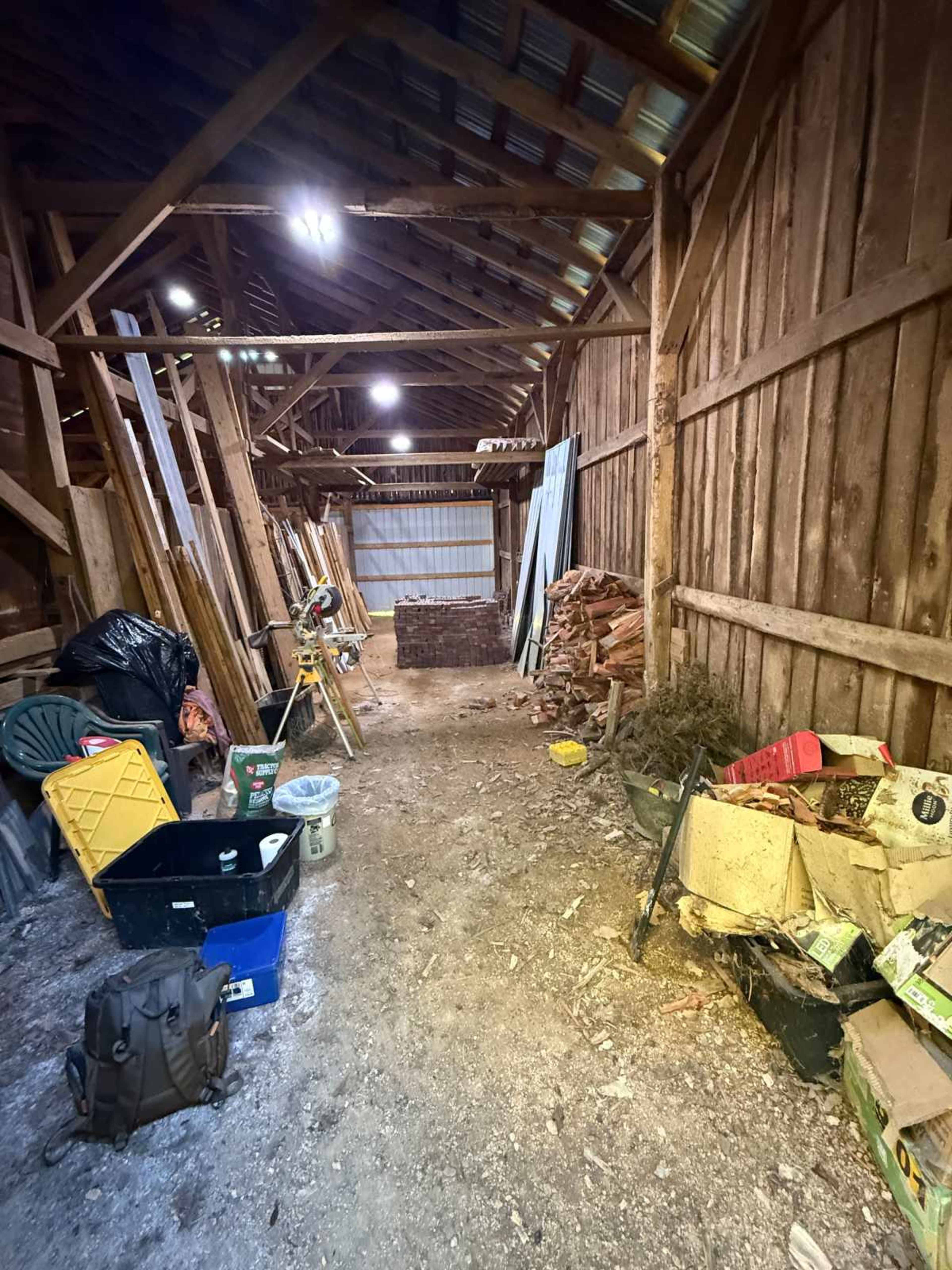 Charming Historic Barn Studio with Acres of Rolling Hay Meadows and Scenic Forested Upper Ridgeline Image in , Mount Pleasant, TN