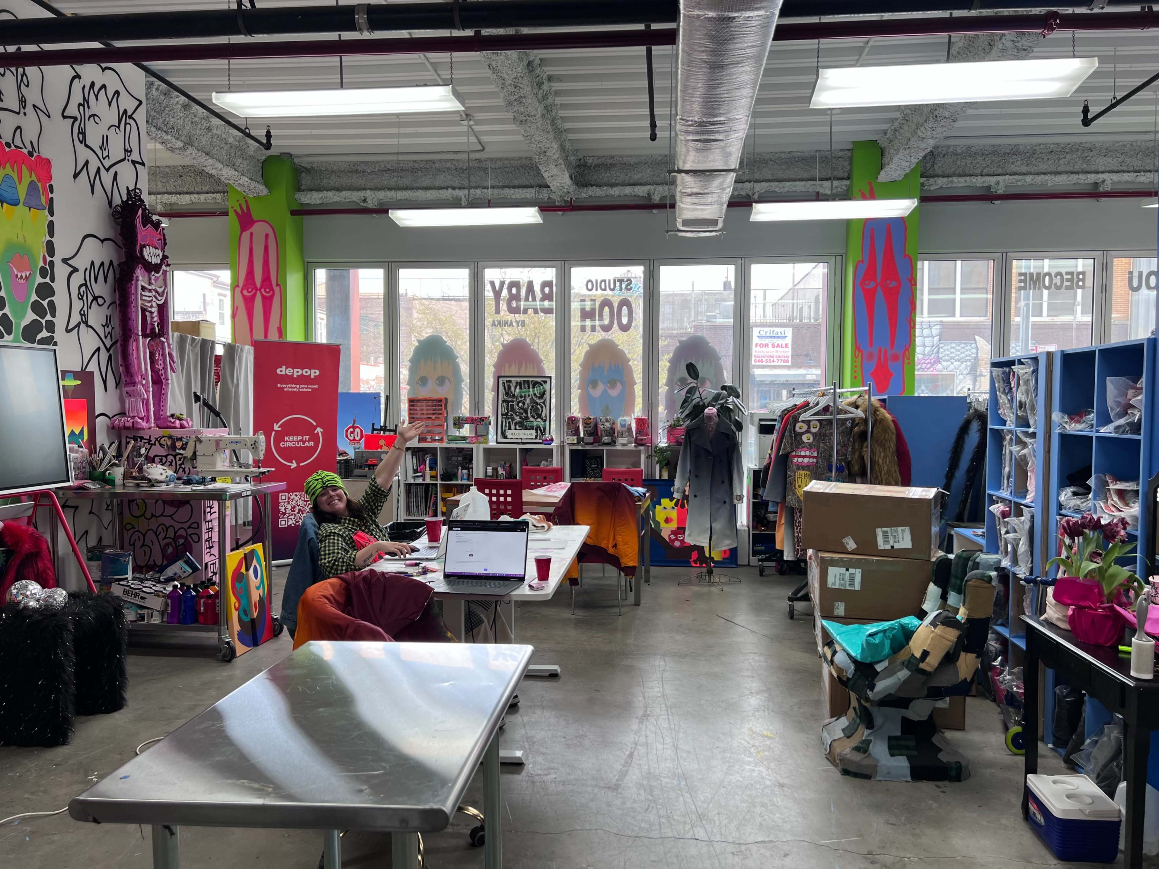 Bright, Versatile Studio Space with Indoor/Outdoor Feel – Perfect for Events, Photoshoots & More Image in Bushwick, Brooklyn, NY