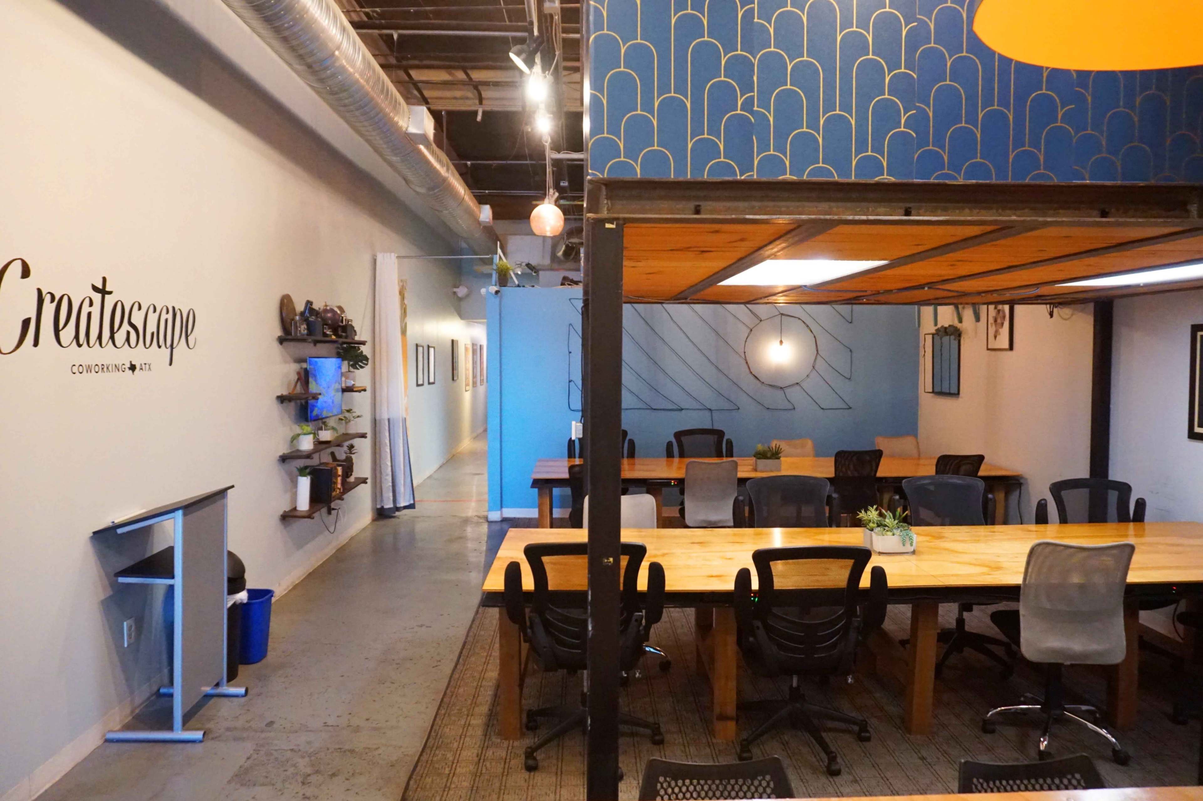 Study Hall - Creative Meeting Space with Loft Lounge Image in Govalle, Austin, TX