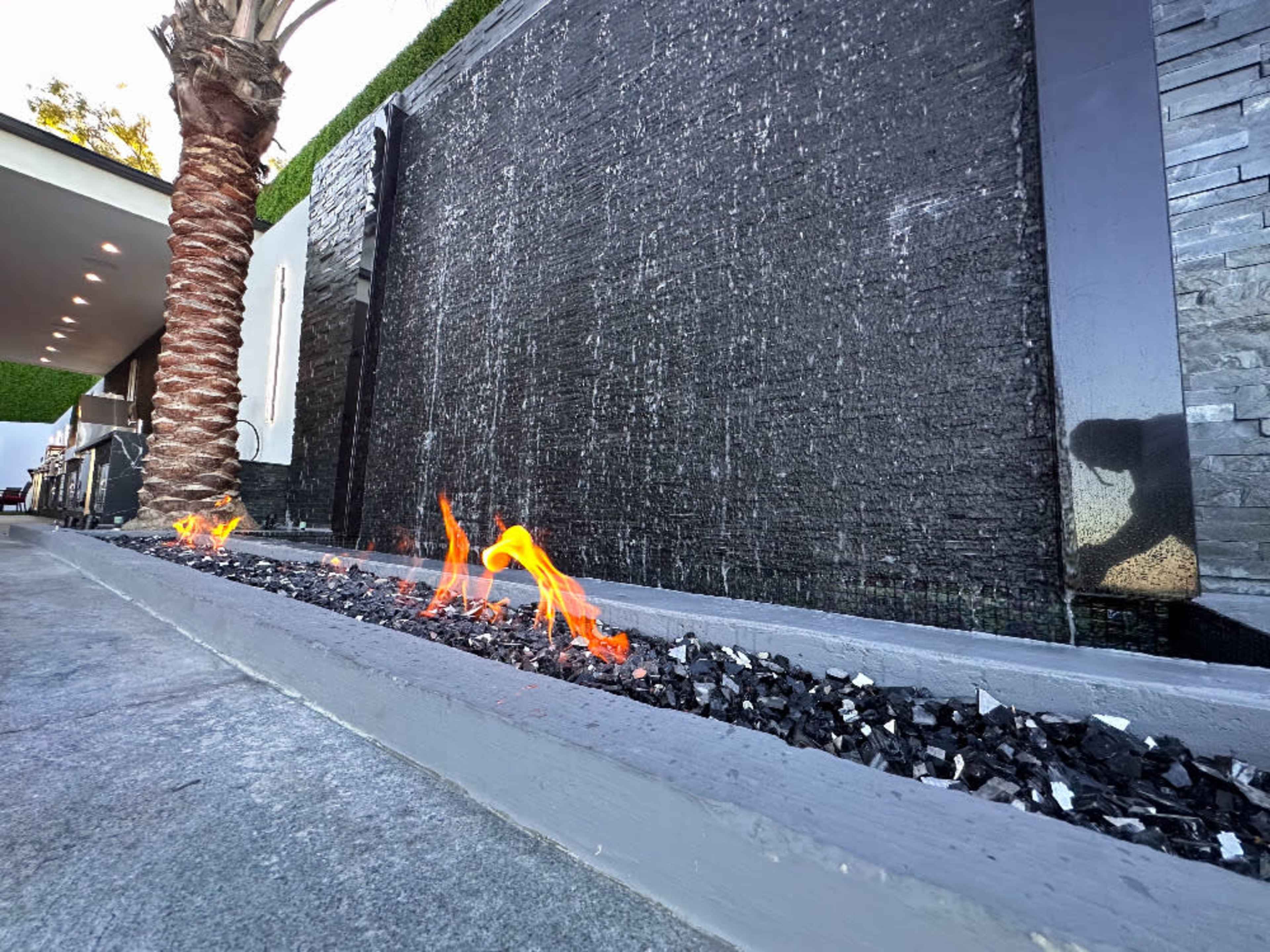 Firepit Near the waterfall