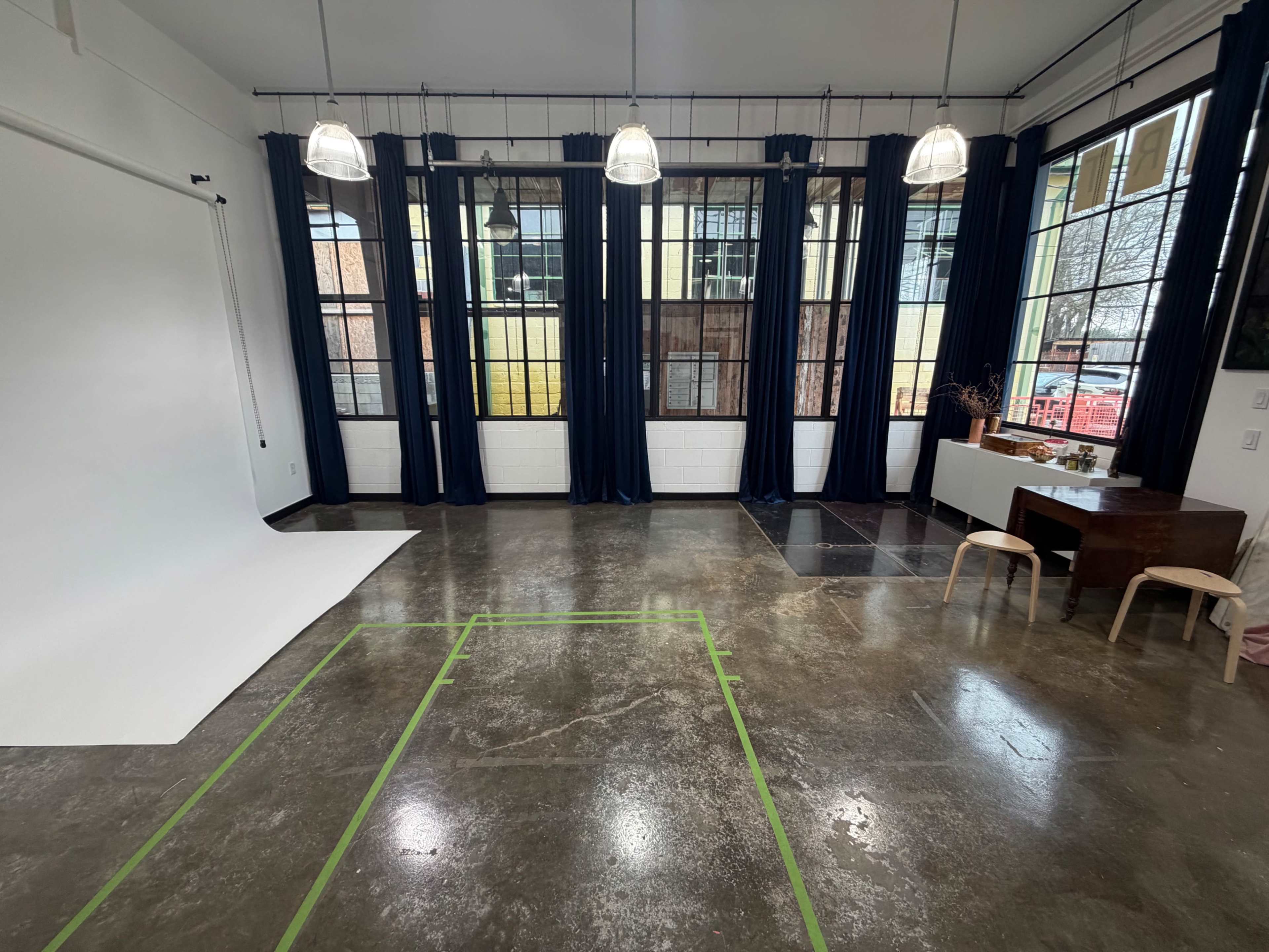Downtown Avondale Studio with Floor to Ceiling Windows Image in Avondale Estates, Avondale Estates, GA