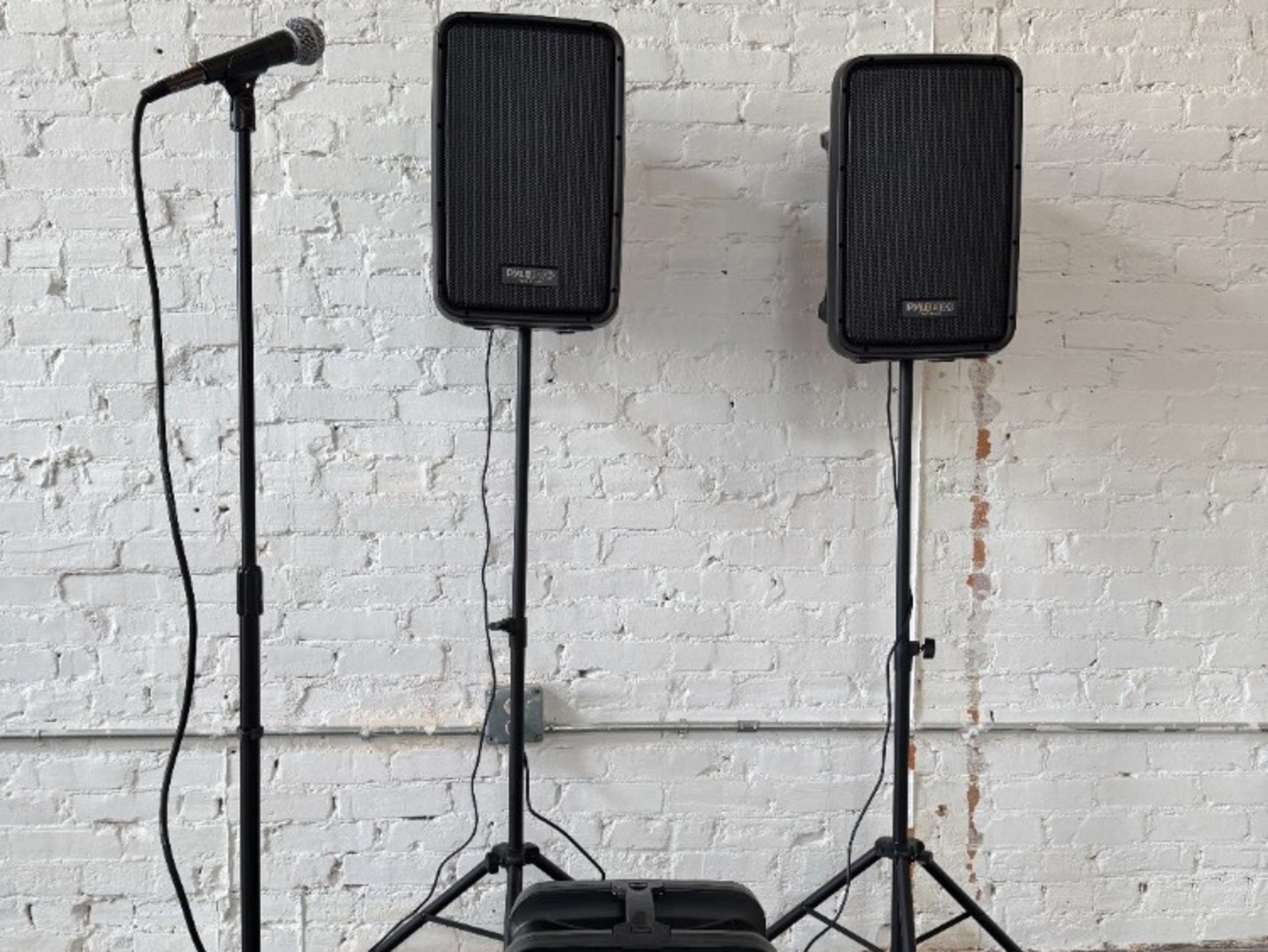 PA System and Microphones