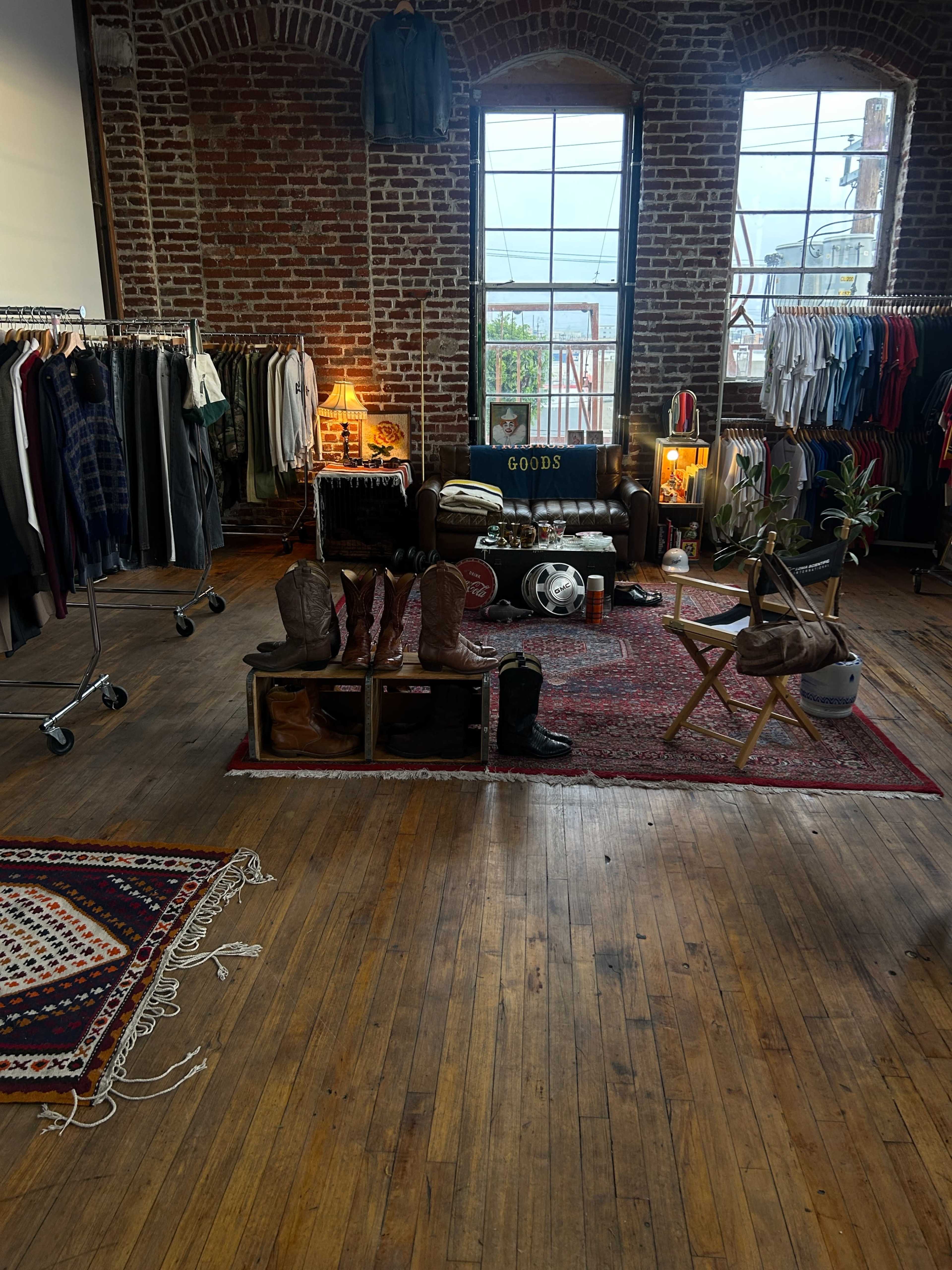 Sunlit Brick Loft Studio with Vintage Details & Wood Floors Image in Central LA, Los Angeles, CA