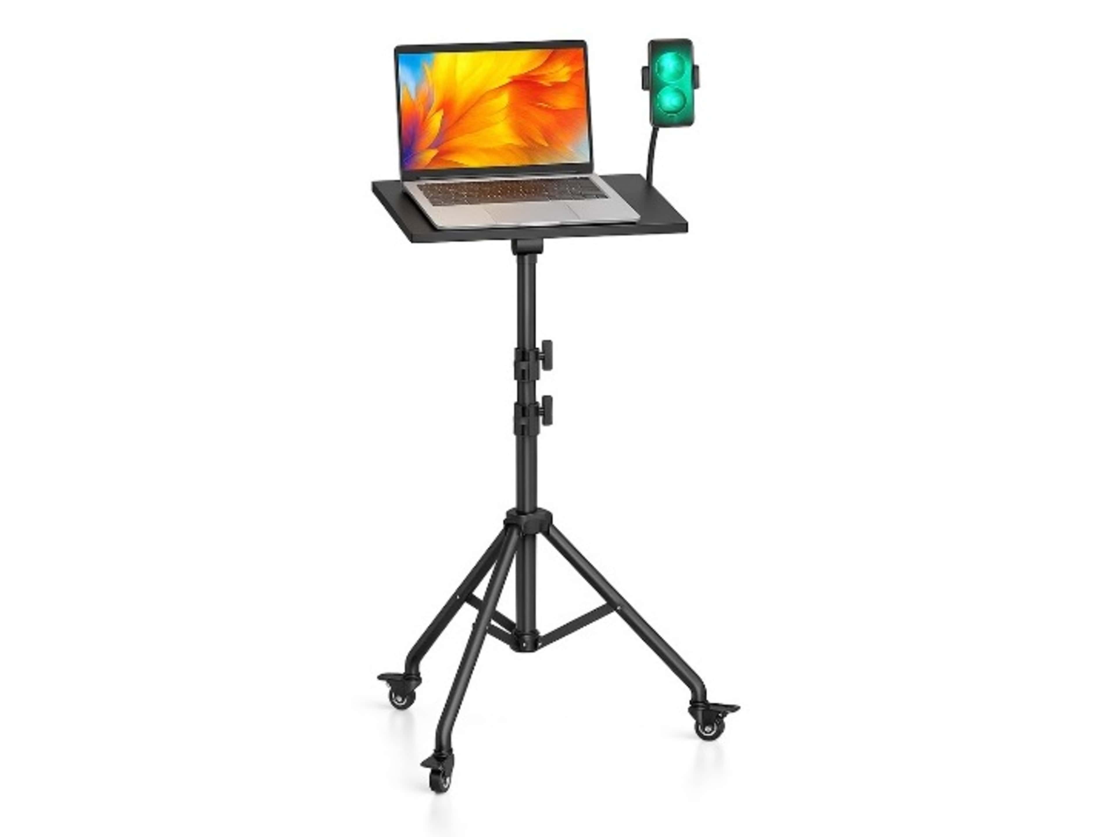 LAPTOP ON ROLLING STAND