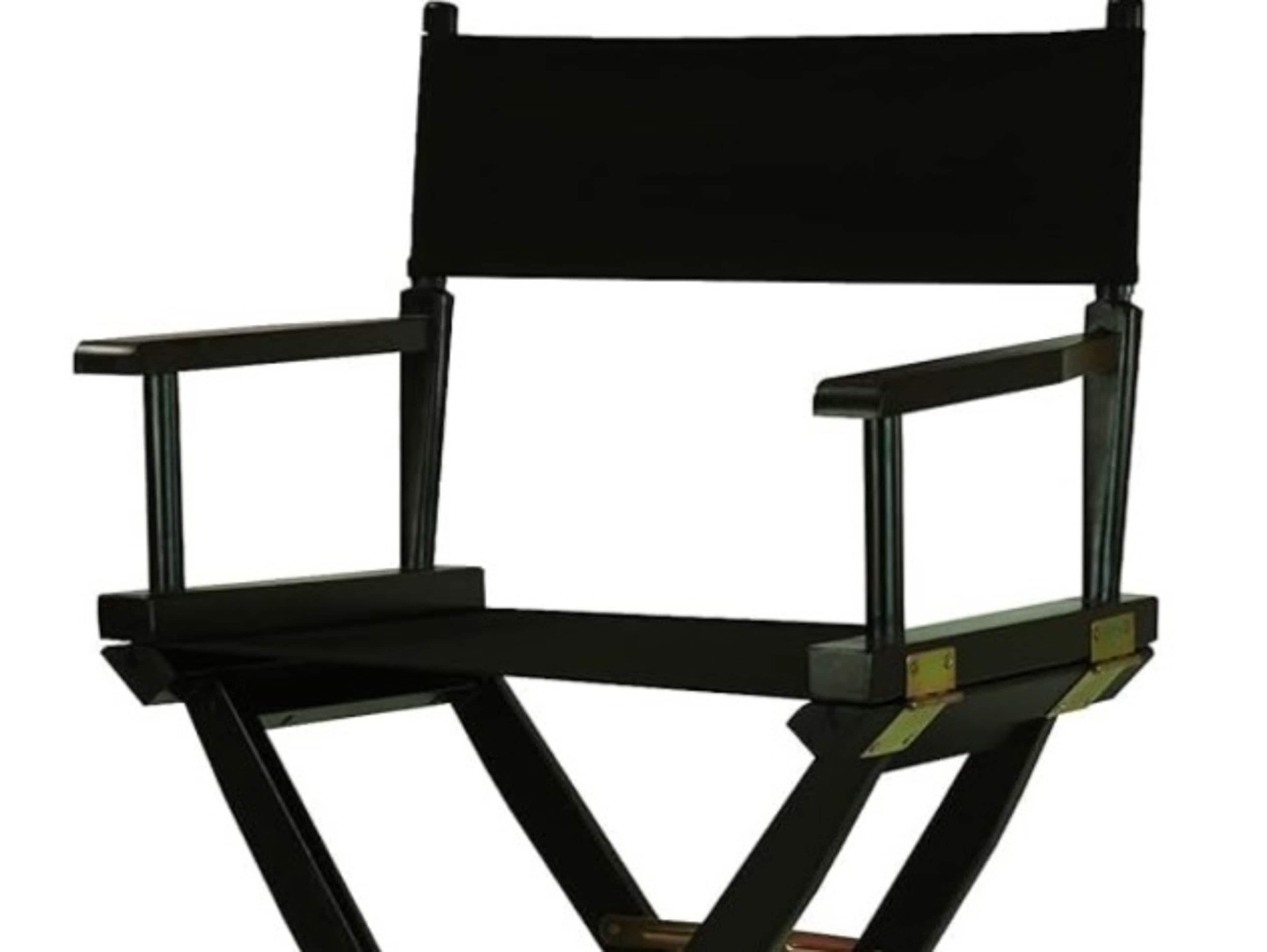 30” Black Directors Chair