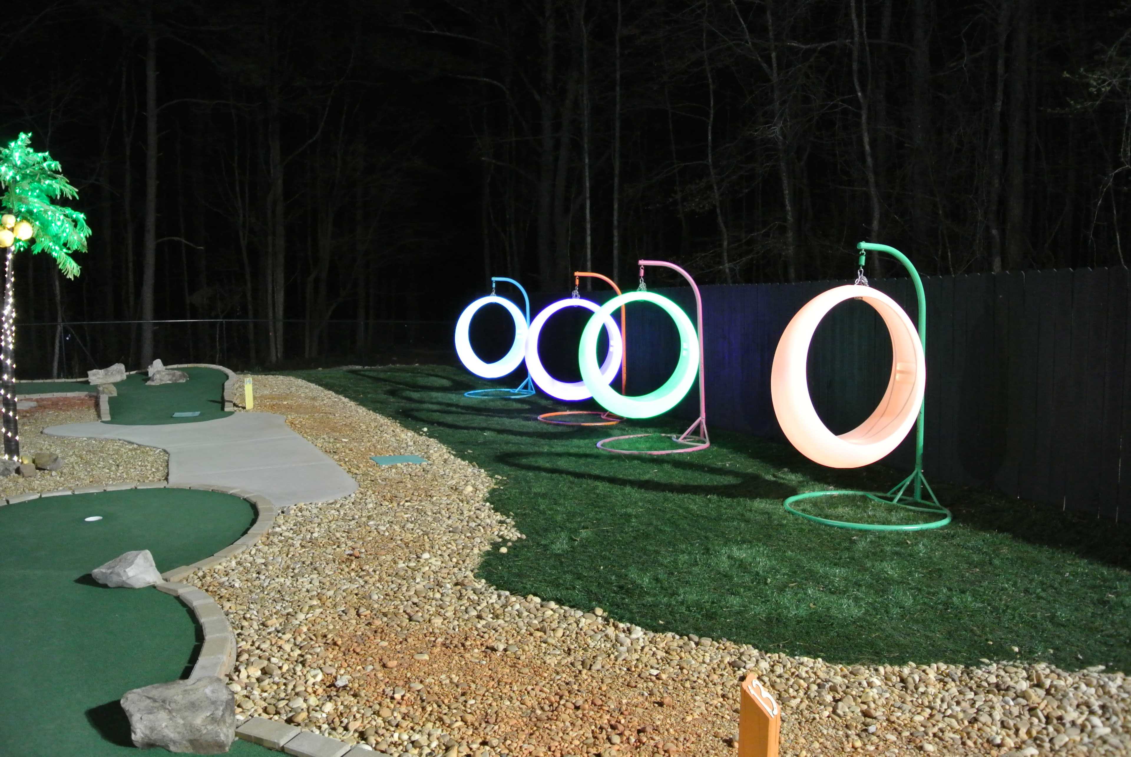 South Atlanta's Mini Golf & Axe Throwing with Vibrant 80's Vibes Image in Fairburn, Fairburn, GA