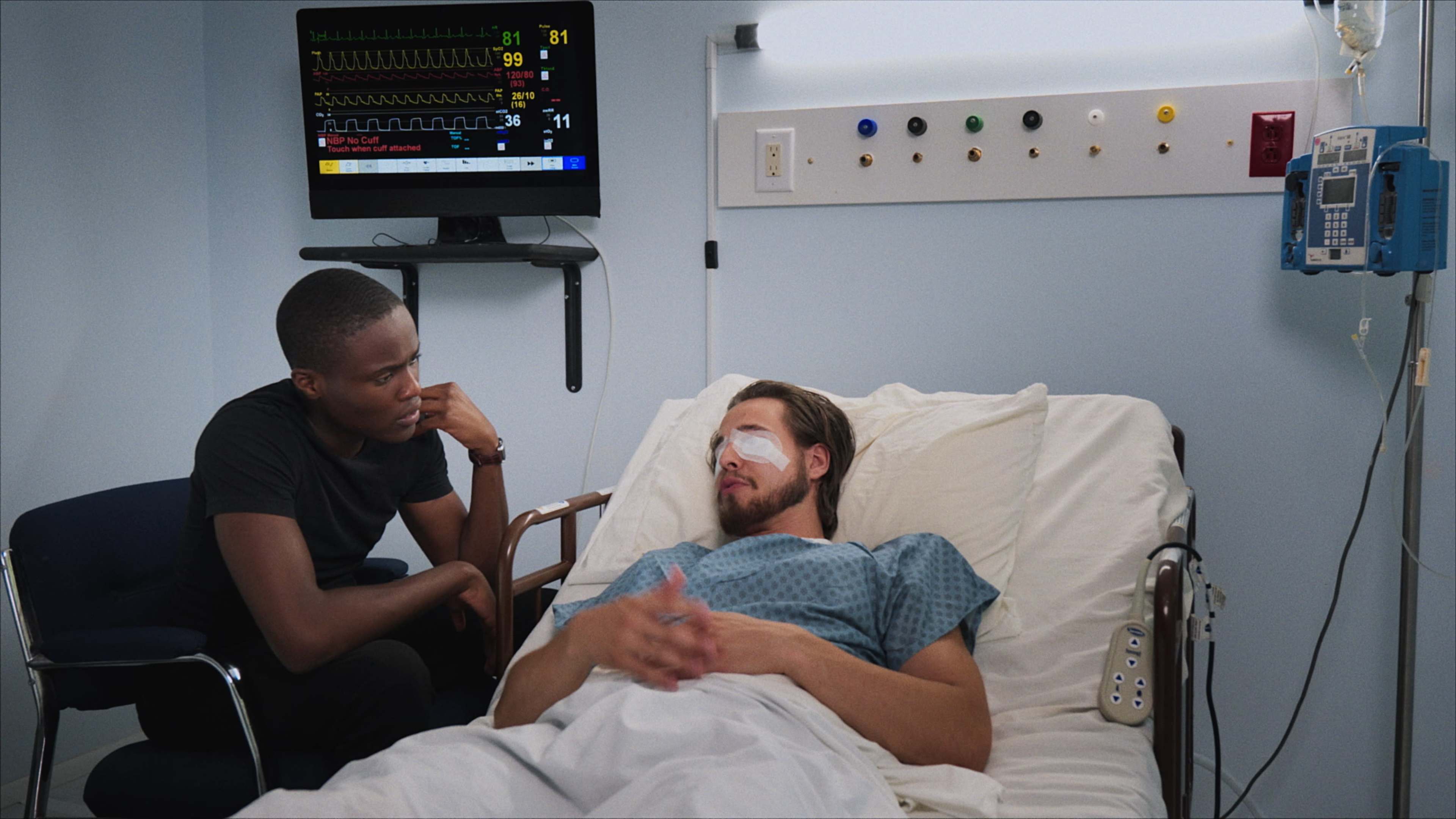 Hospital Room Set for Film between Chicago and Milwaukee Image in Zion Township, Zion, IL