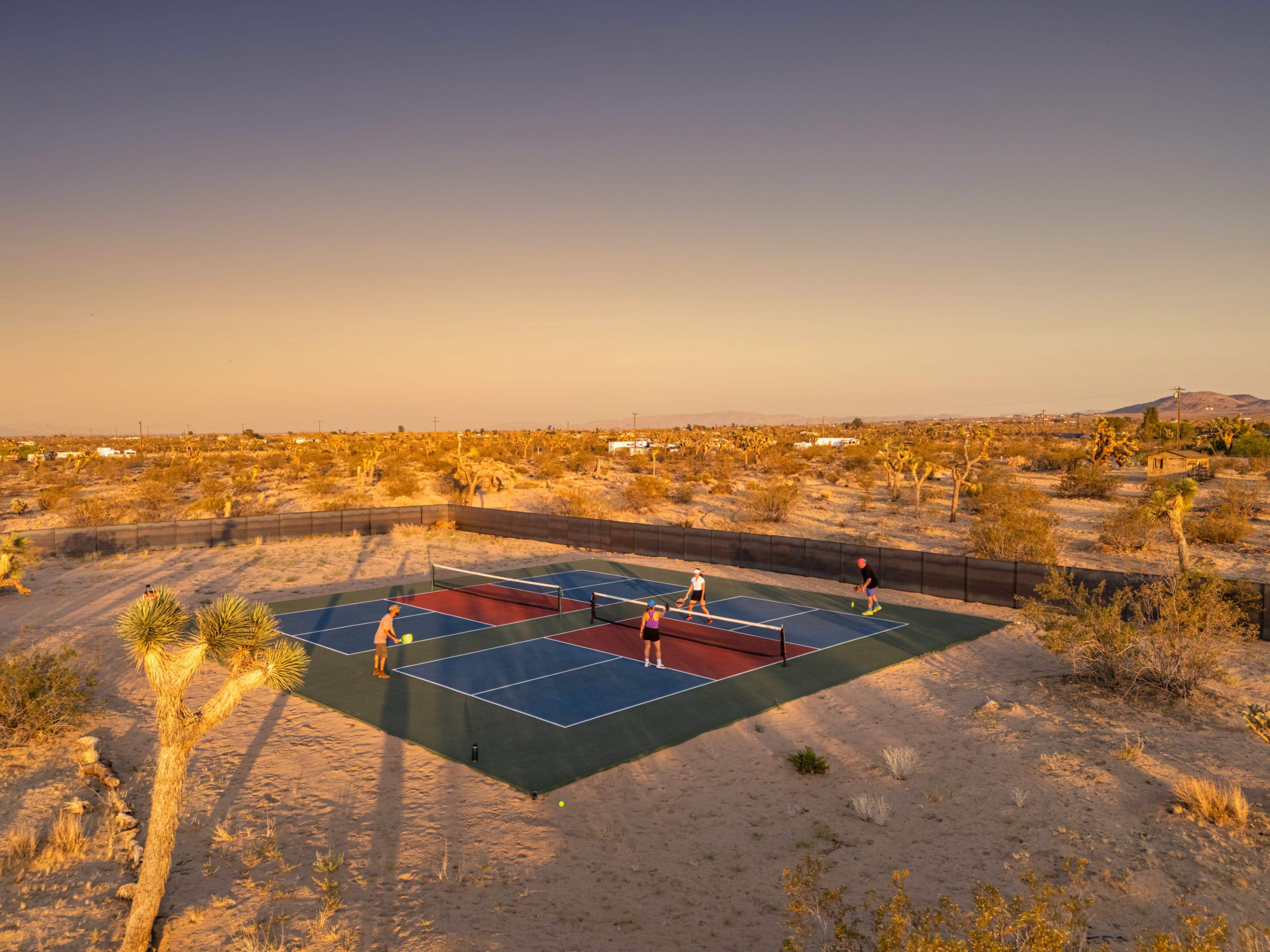 3 Modular Homes + Double Pickleball Courts Image in Homestead Valley, Landers, CA