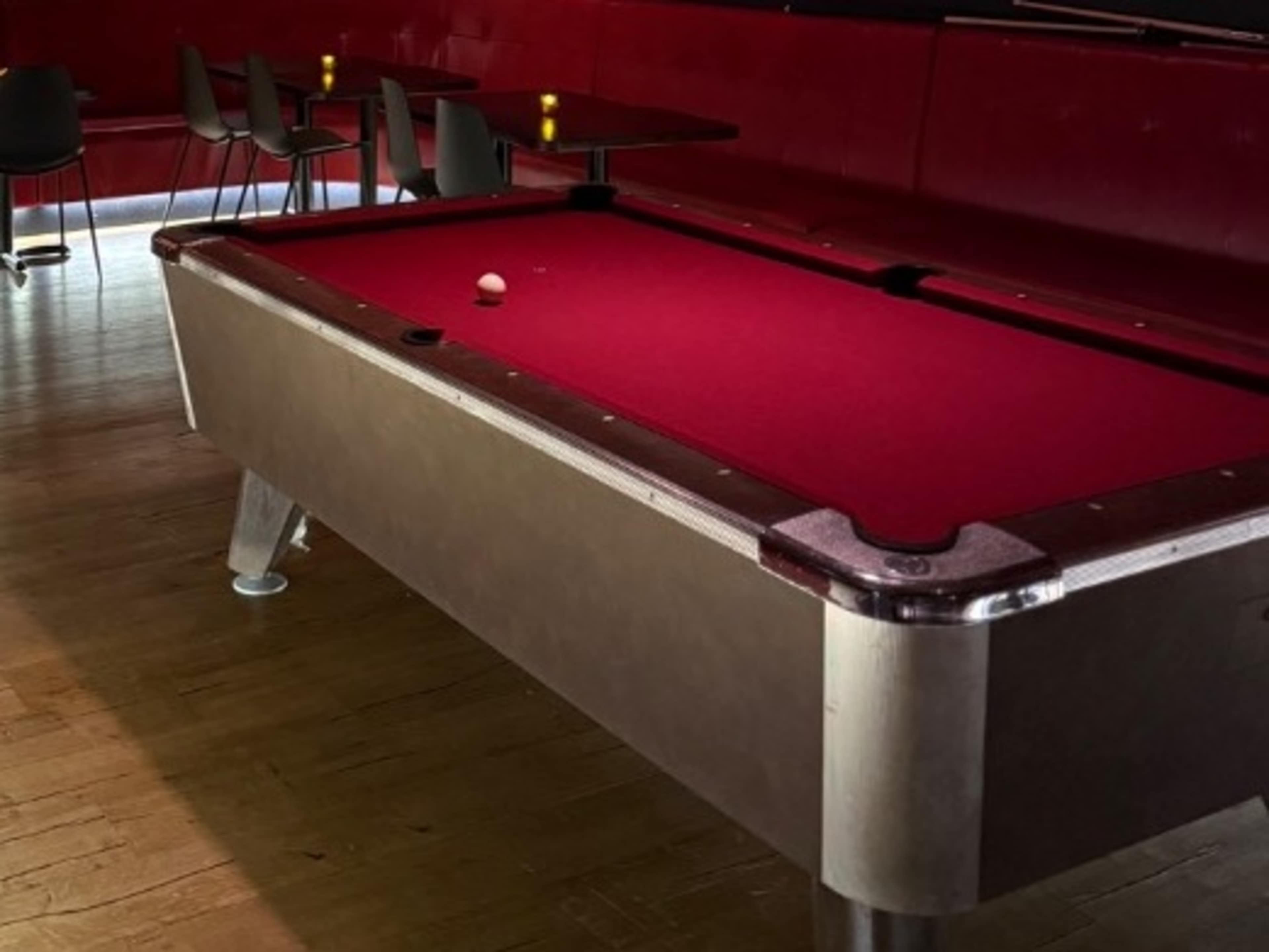 Pool table buyout