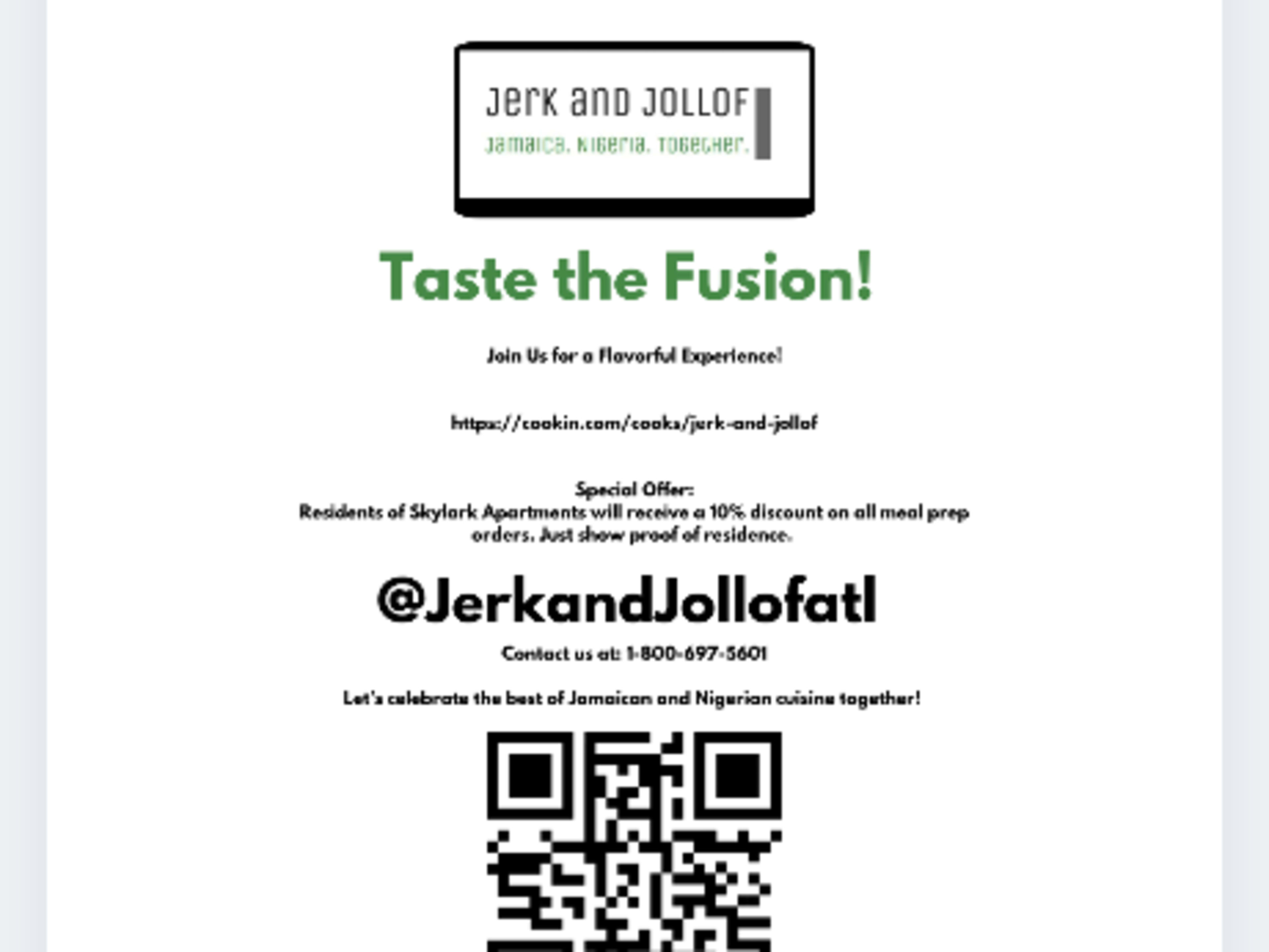 Catering from Jerk and Jollof