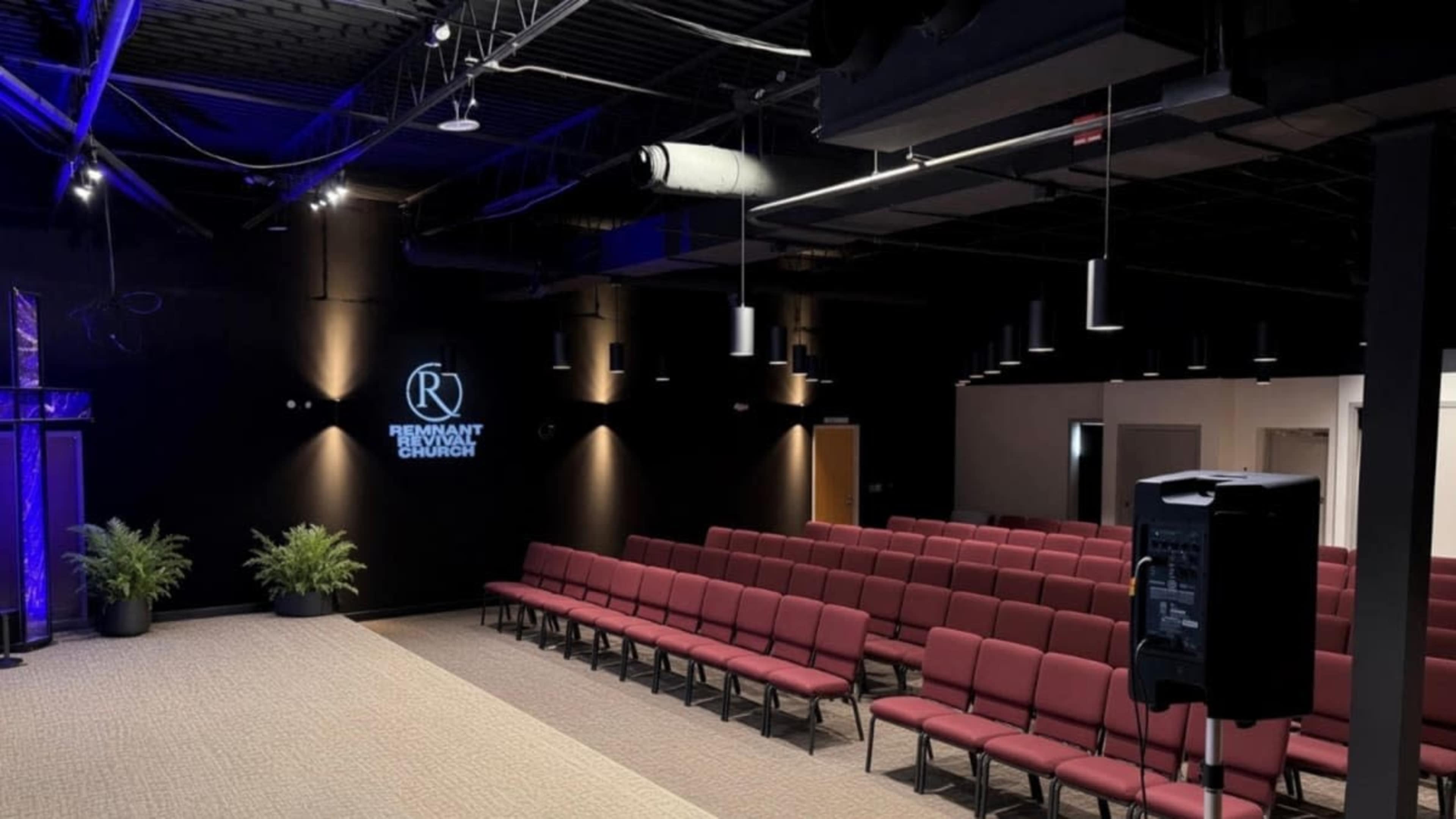 Modern Event Space with Stage, LED Wall & Professional Sound System Image in Hendersonville, Hendersonville, TN