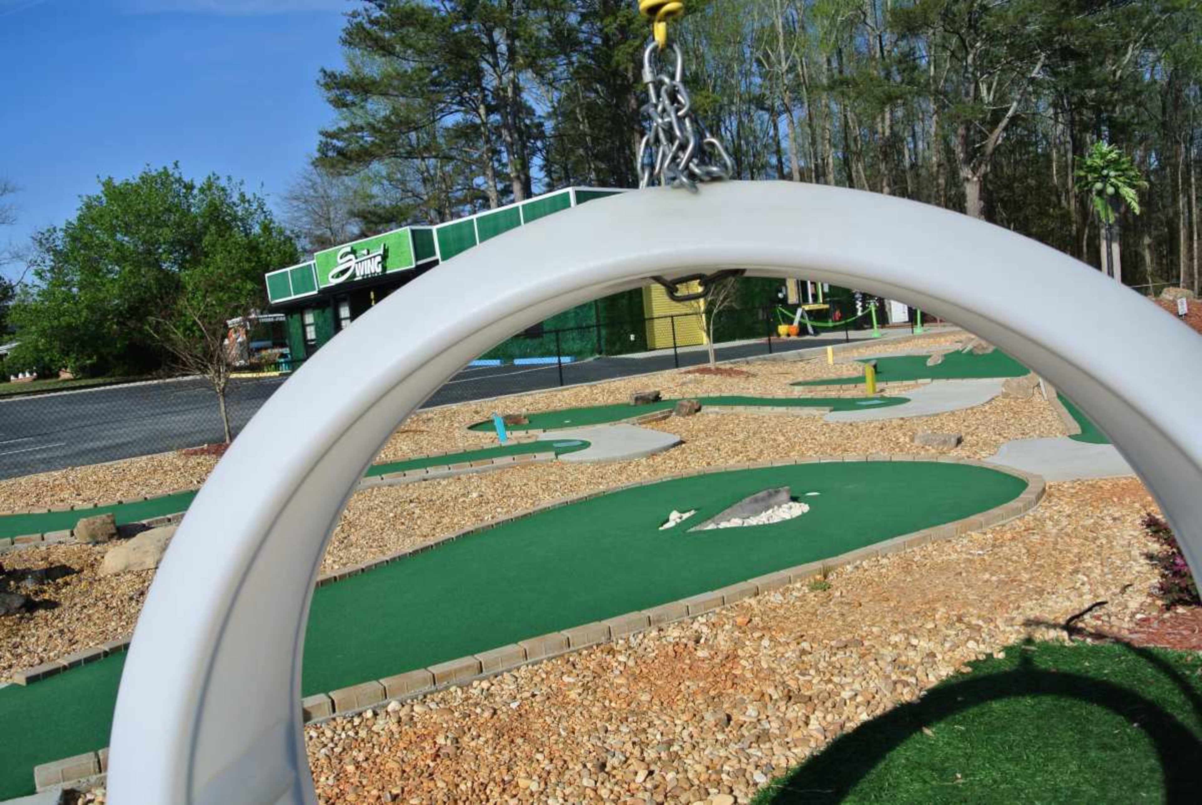 South Atlanta's Mini Golf & Axe Throwing with Vibrant 80's Vibes Image in Fairburn, Fairburn, GA