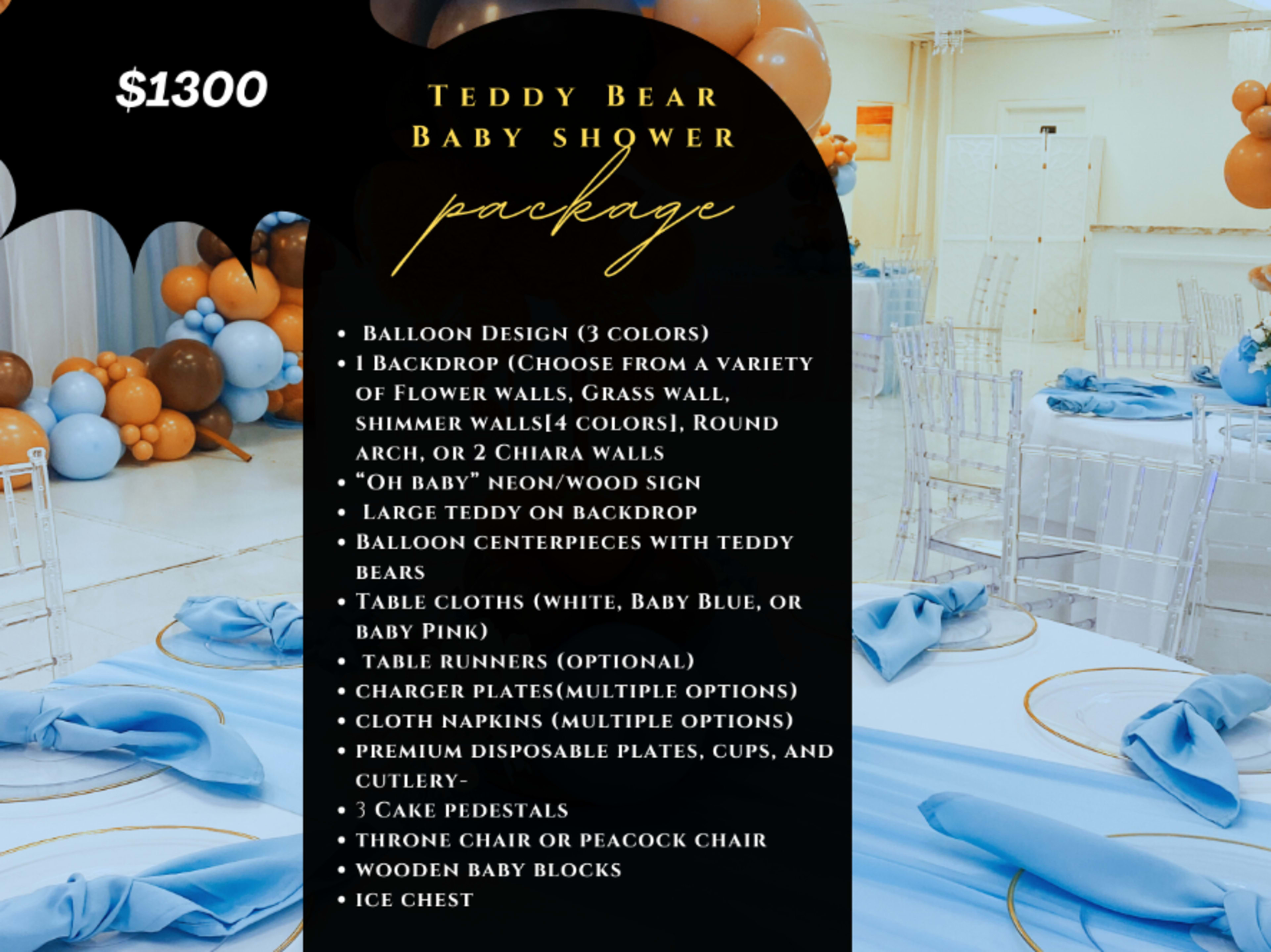  Bear Theme Baby Shower