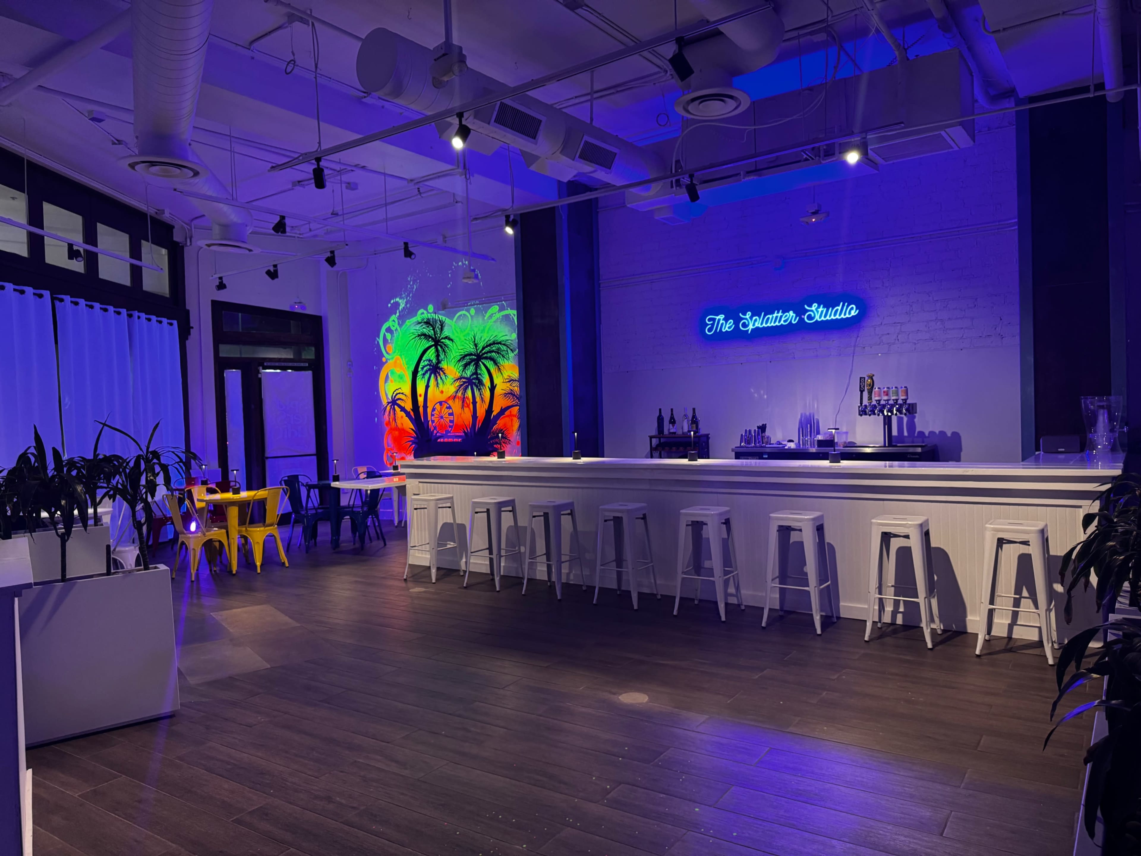 Unique Glow in the Dark Event Space + Bar in Downtown Santa monica. Image in Downtown, santa monica, CA