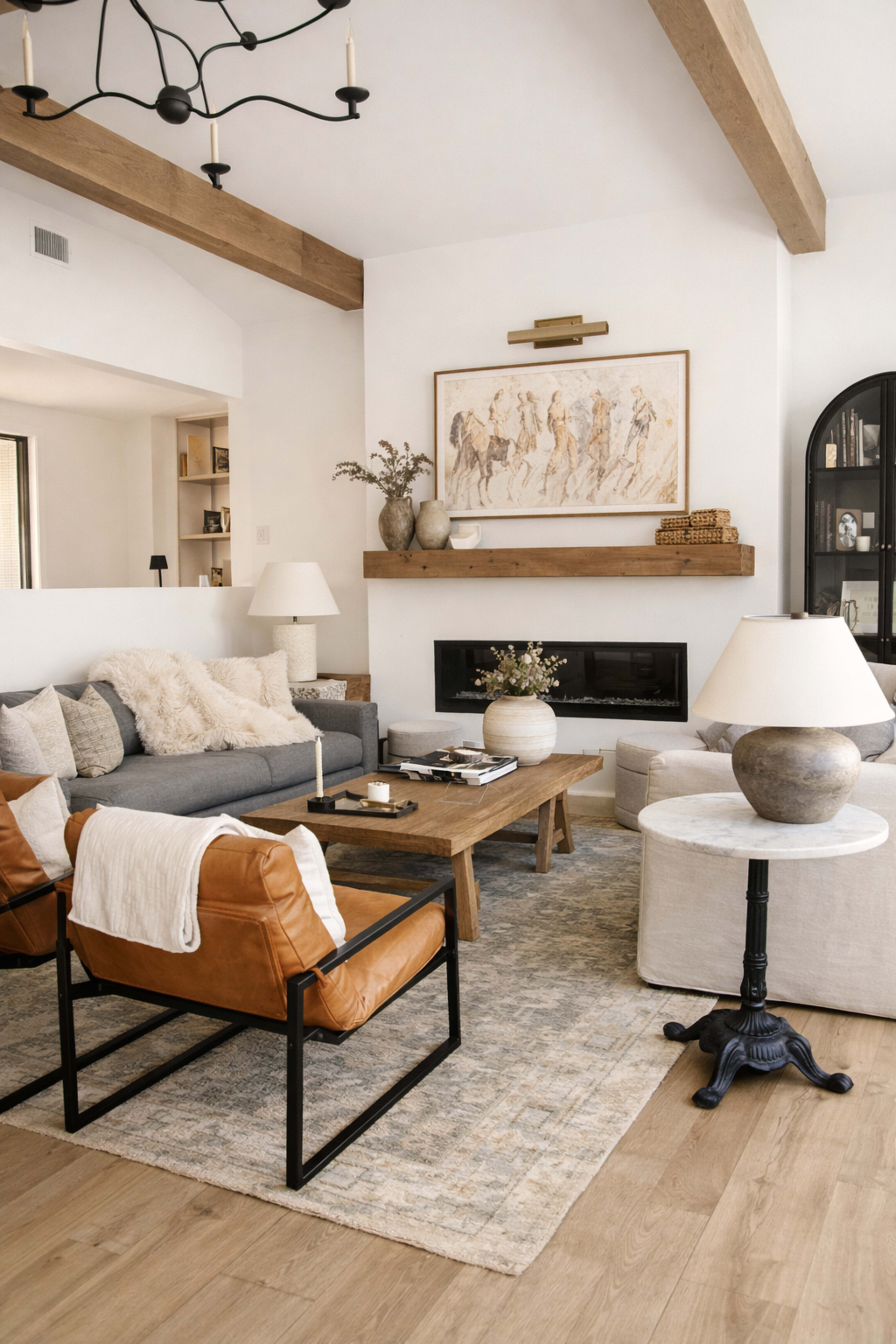 Light-Filled Restored 1960s Modern Ranch Home Image in Argyle, Argyle, TX