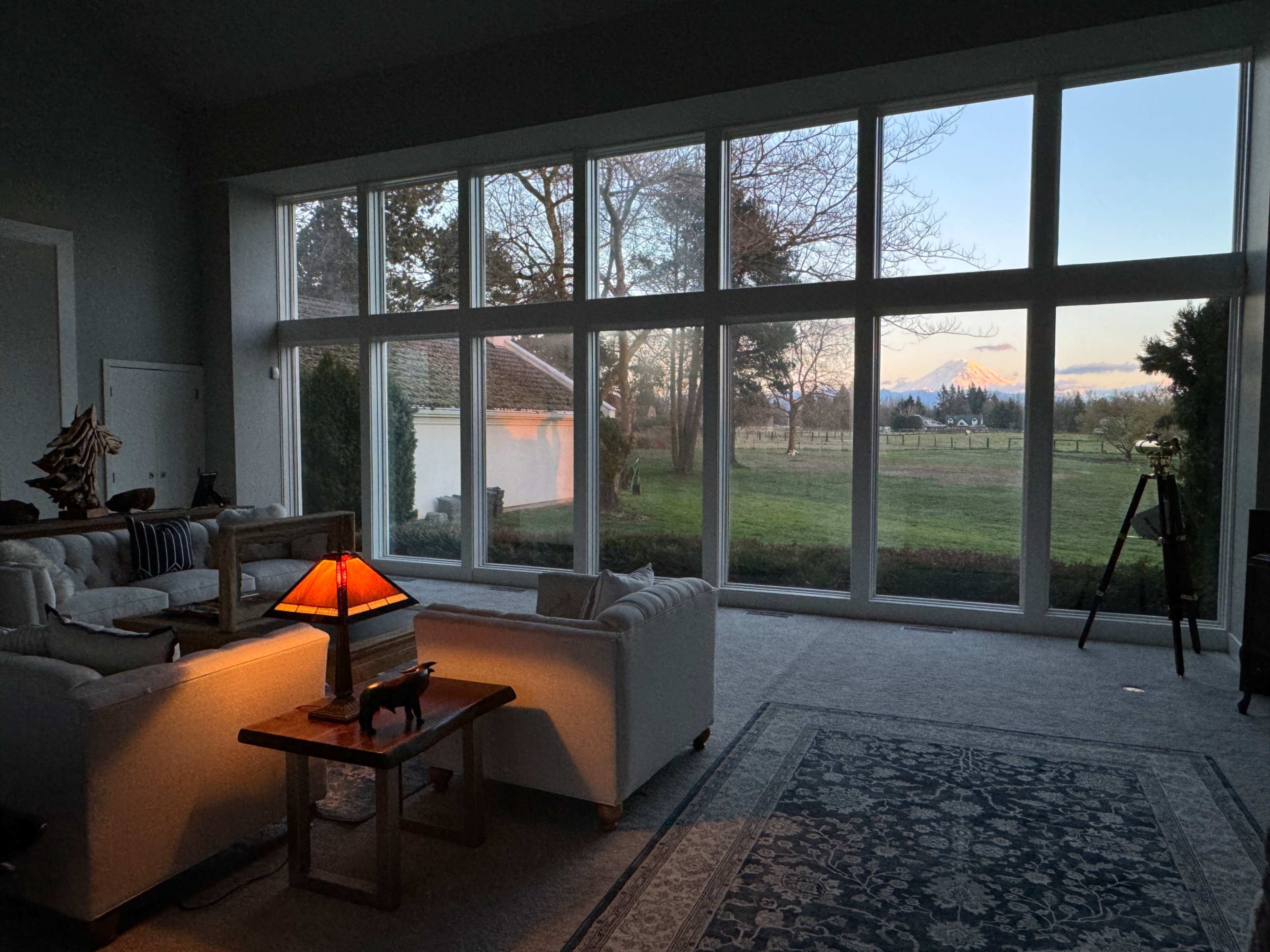Seattle suburbs, see-through mansion on 12 acres, towering views of Mount Rainier, the Cascade foothills and the Olympic Mountains Image in , Auburn, WA