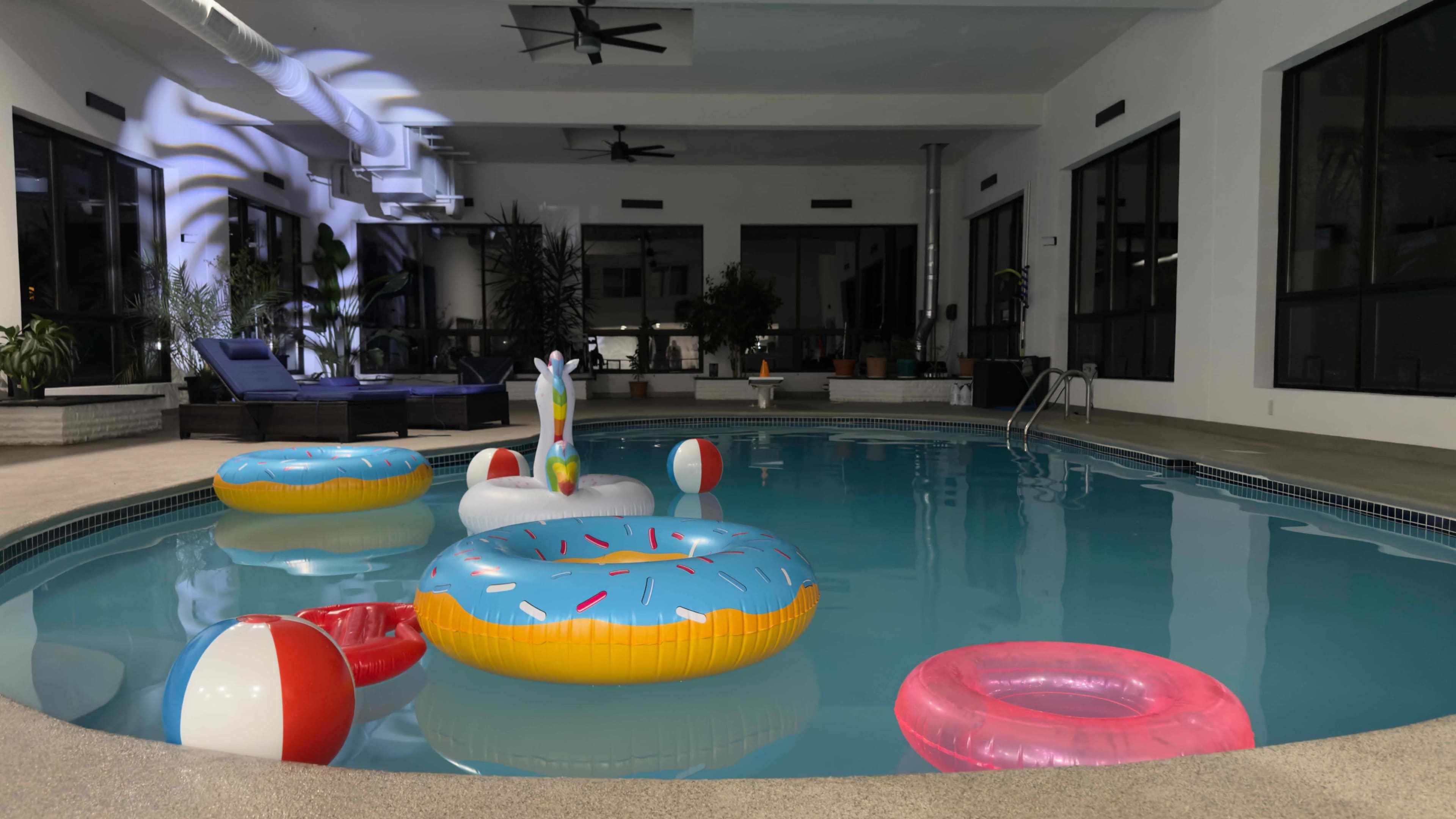Resort-Style Indoor Pool Set for Film & Photo Image in East Hartford, East Hartford, CT