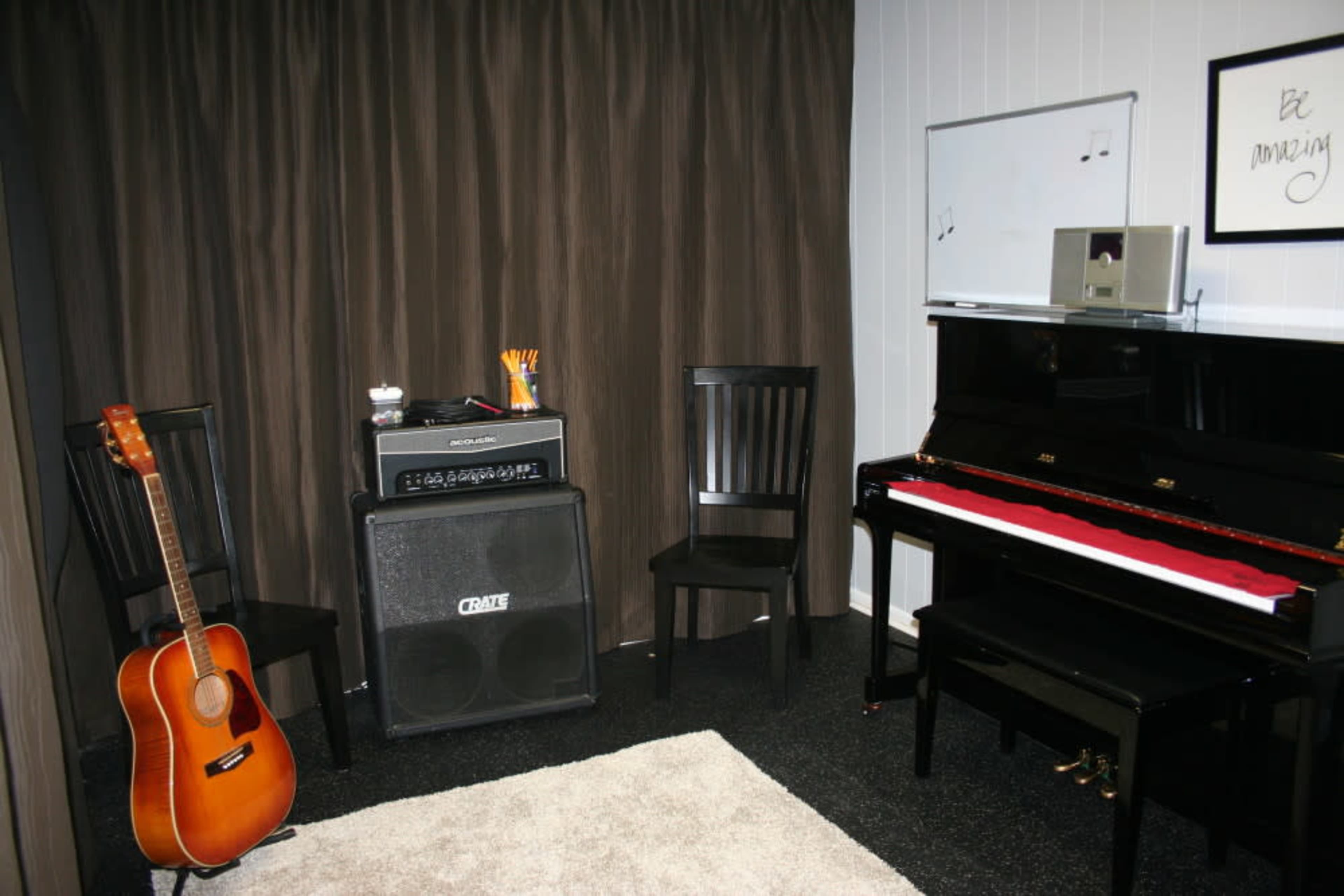 Wooded Suburban Recording Studio Image in Mantua Township, Mantua Township, NJ