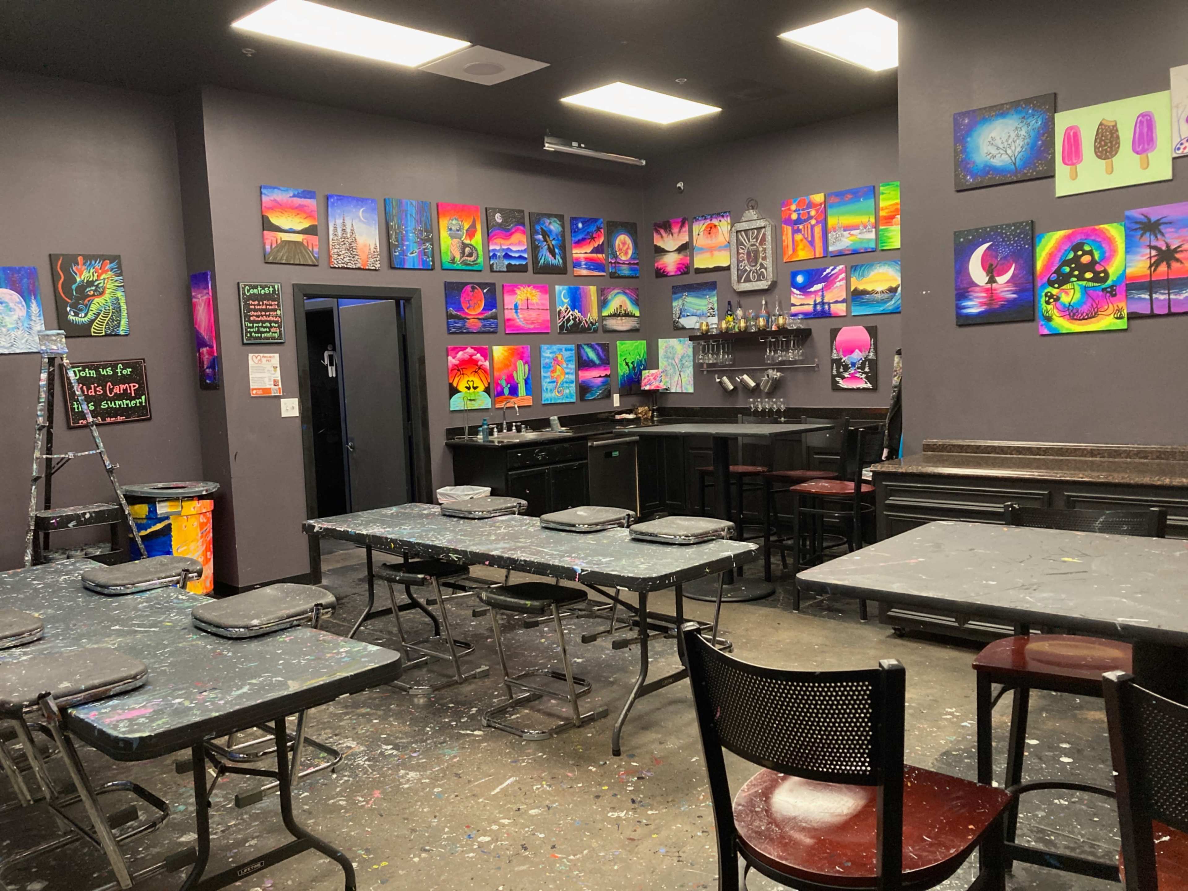 Art Studio! With stage, surround sound speakers, black lights, and karaoke! No Image in Katy, Katy, TX