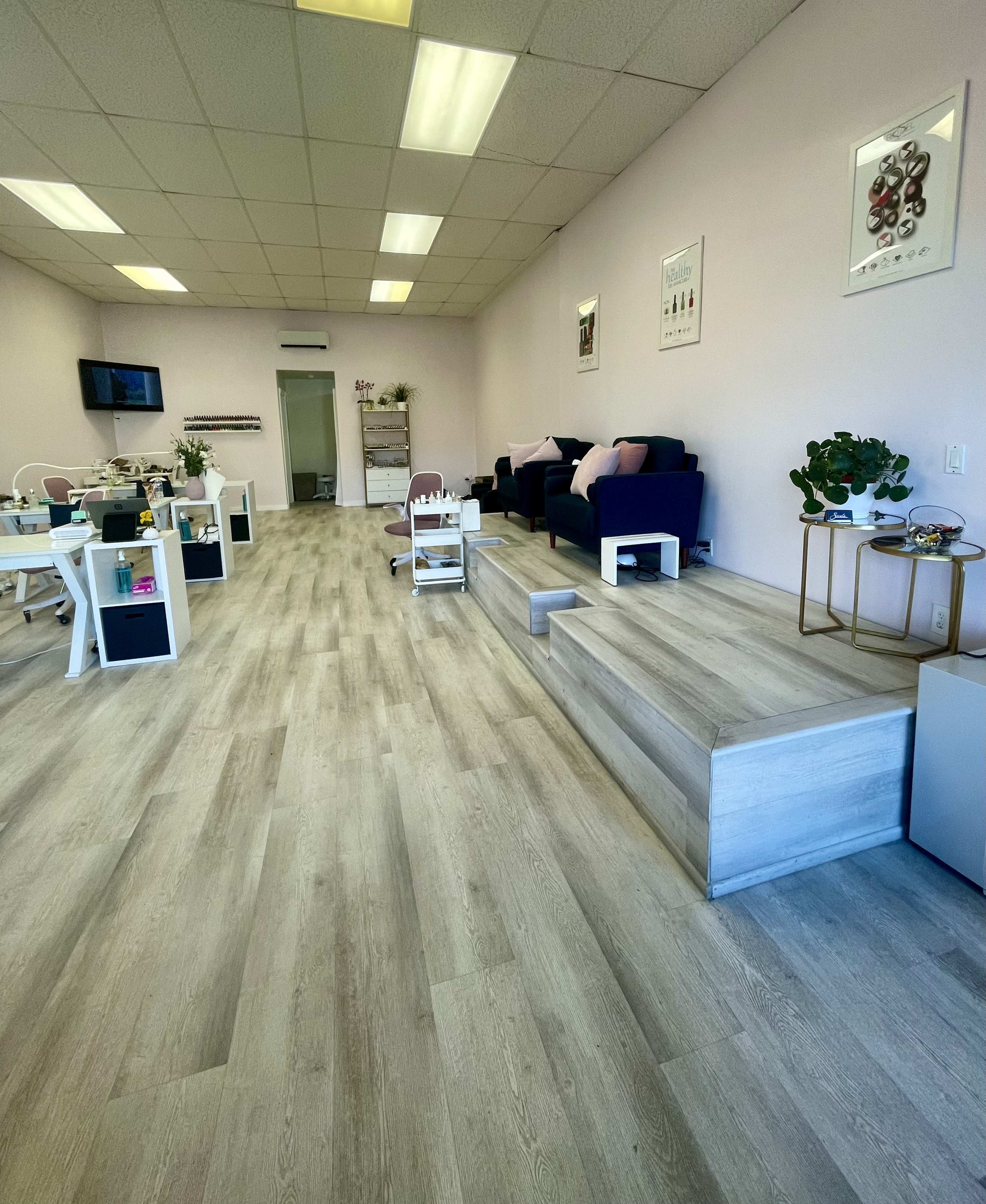 Minimalist Nail Salon with Versatile Event Space in Highland Park Image in Northeast Los Angeles, Highland Park, CA