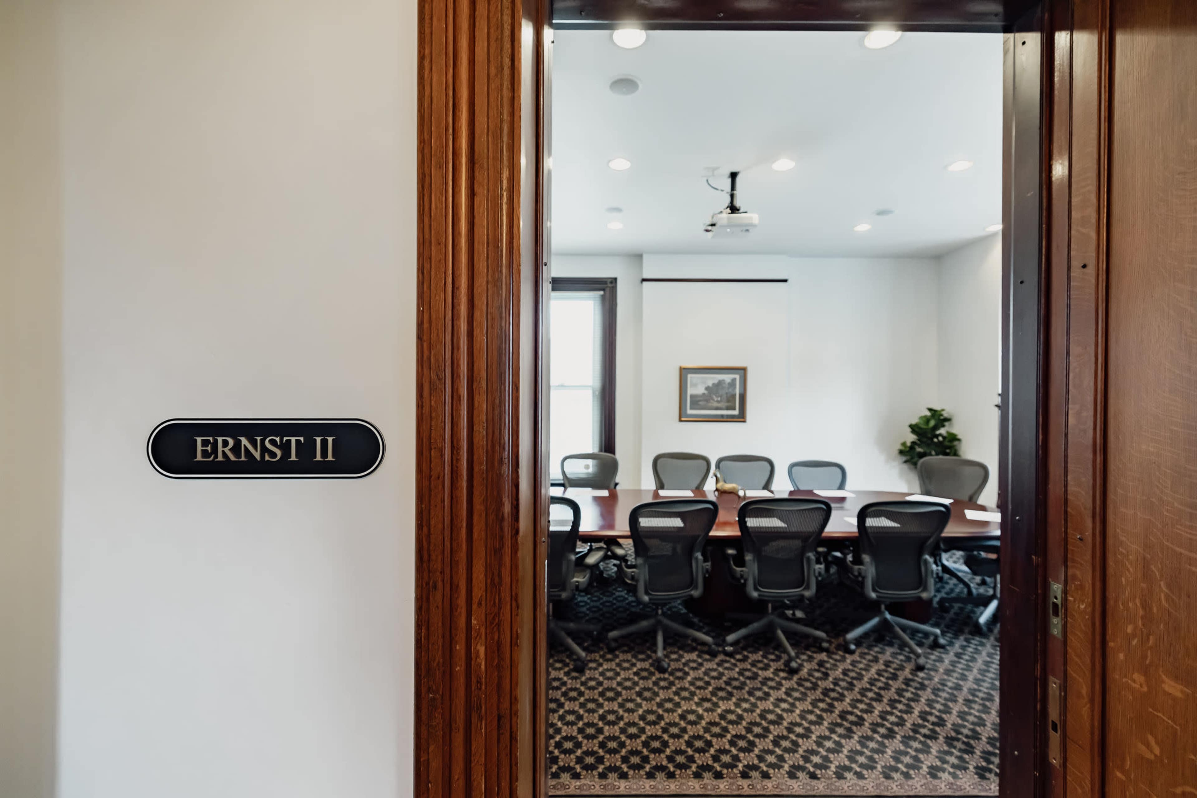 Downtown Boardroom with beautiful Solarium in historic mansion Image in Licking Riverside, Covington, KY