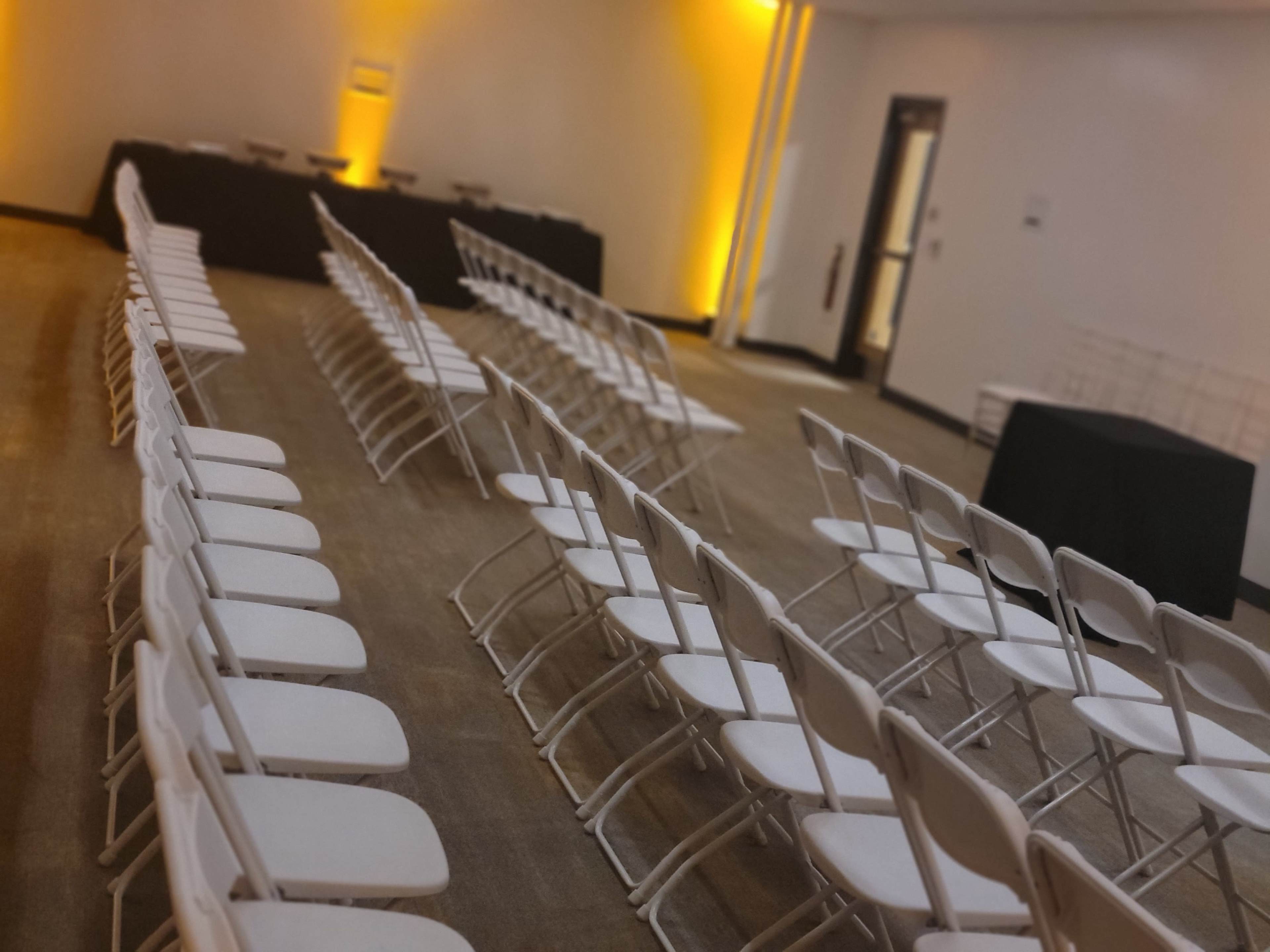 New centrally located multipurpose event space. Image in Hill District, Pittsburgh, PA