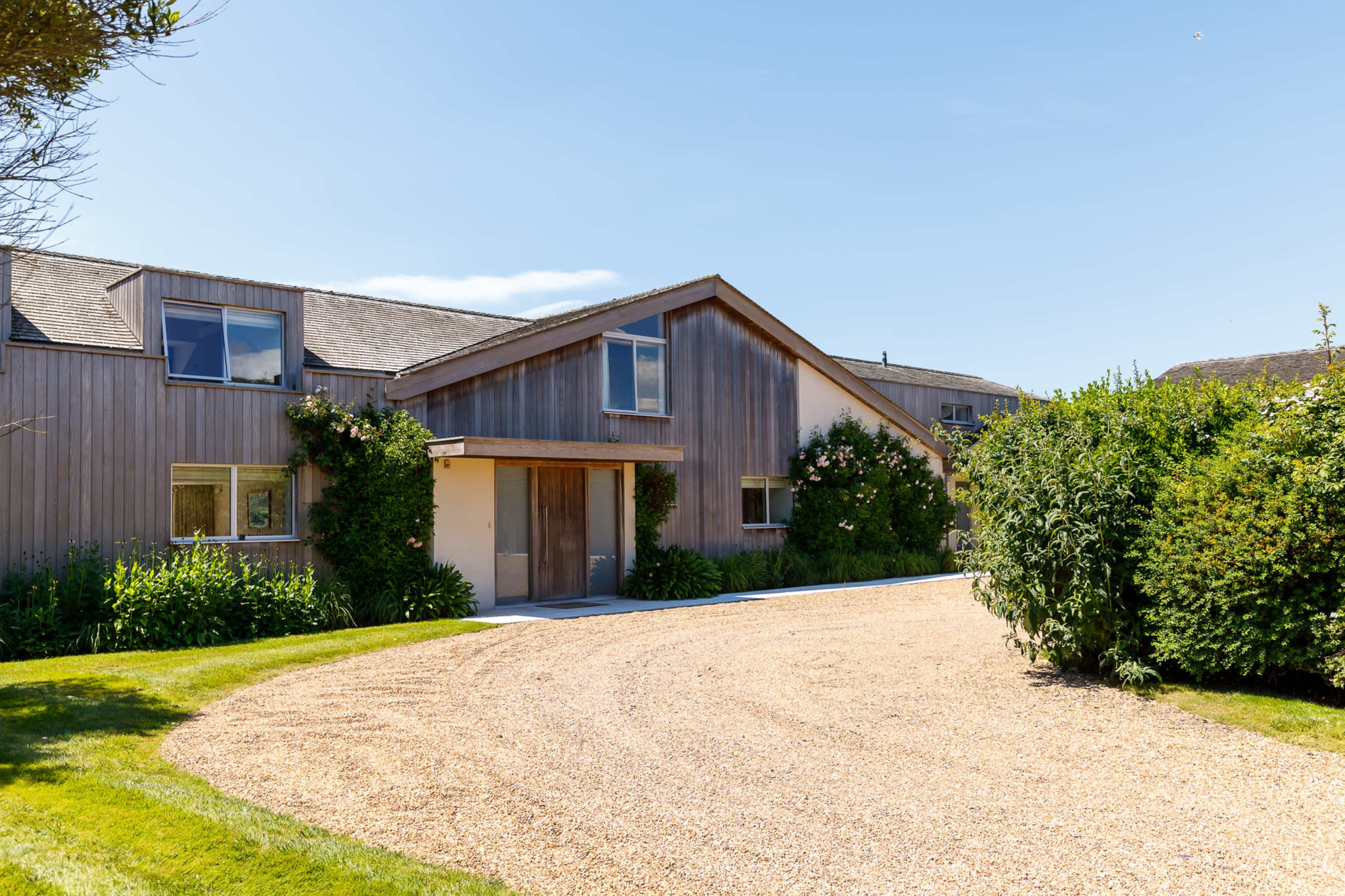 1950s Modernist Beach House with yoga studio overlooking the sea in West Wittering Image in West Wittering, West Wittering, ENG