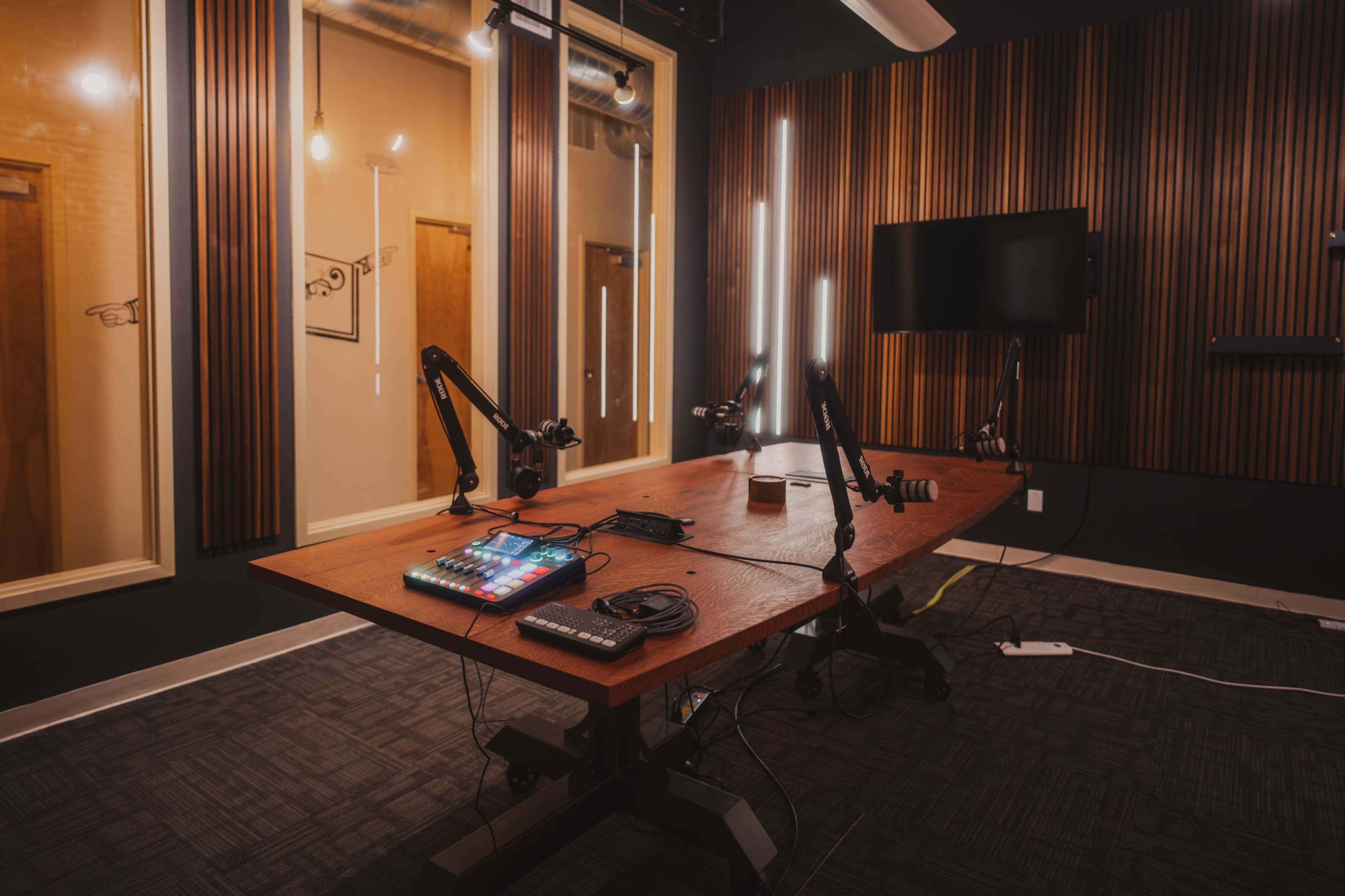 Podcast Room @ Washington Image in Downtown West, St. Louis, MO