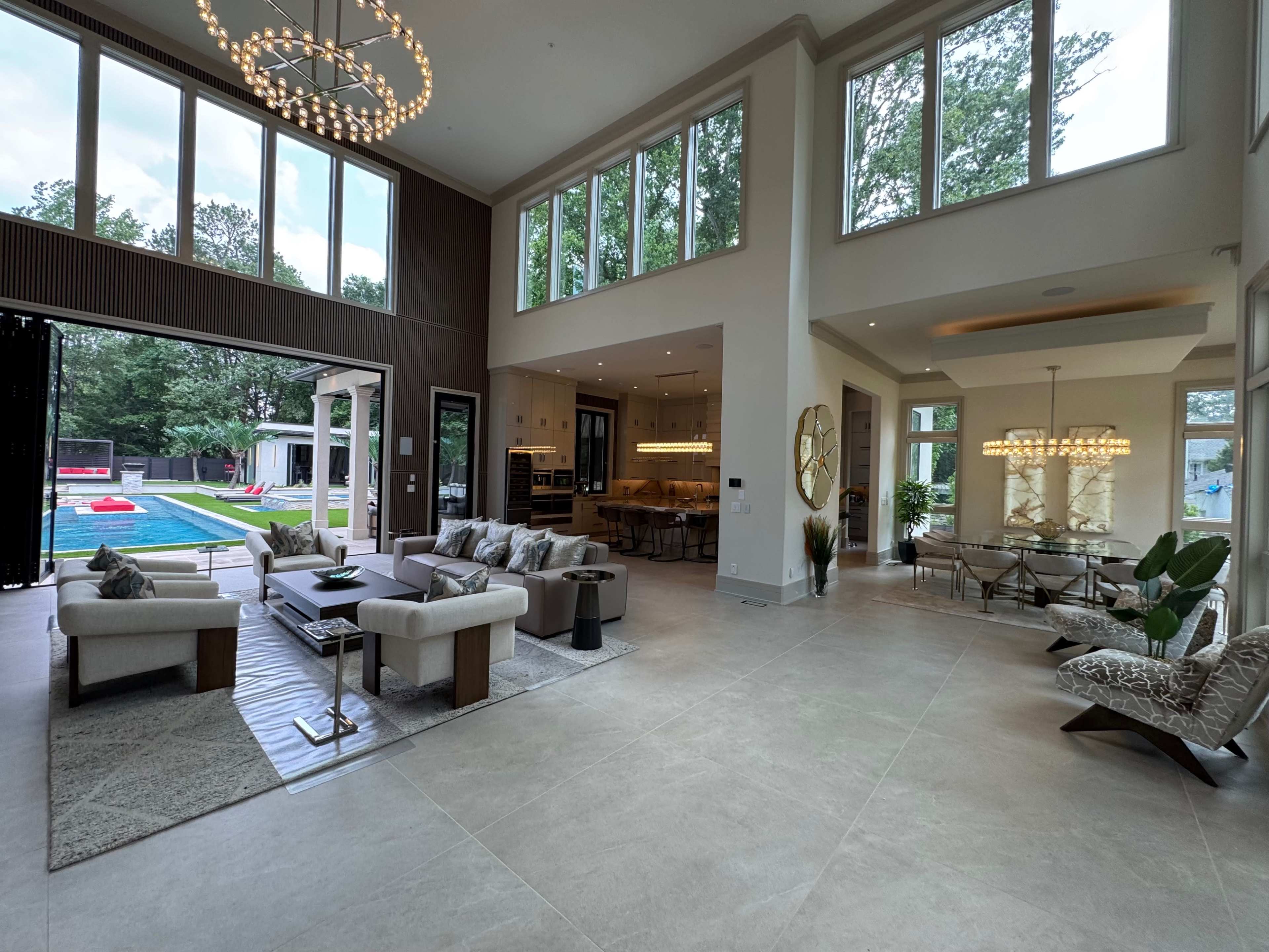 Modern Buckhead Estate with Luxury Pool and Backyard Image in Buckhead, Atlanta, GA