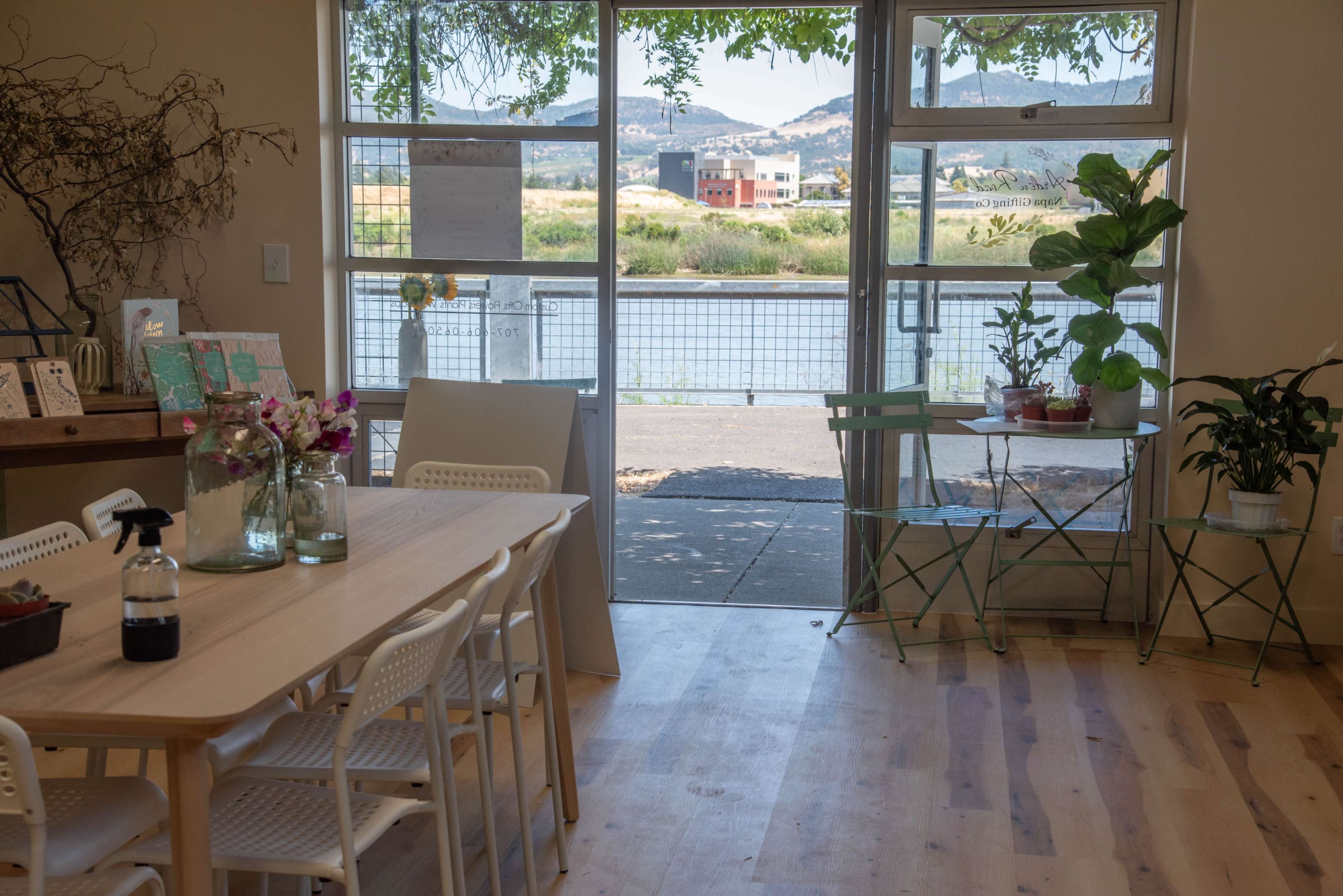 Napa River Flower Workshop Image in Napa, Napa, CA