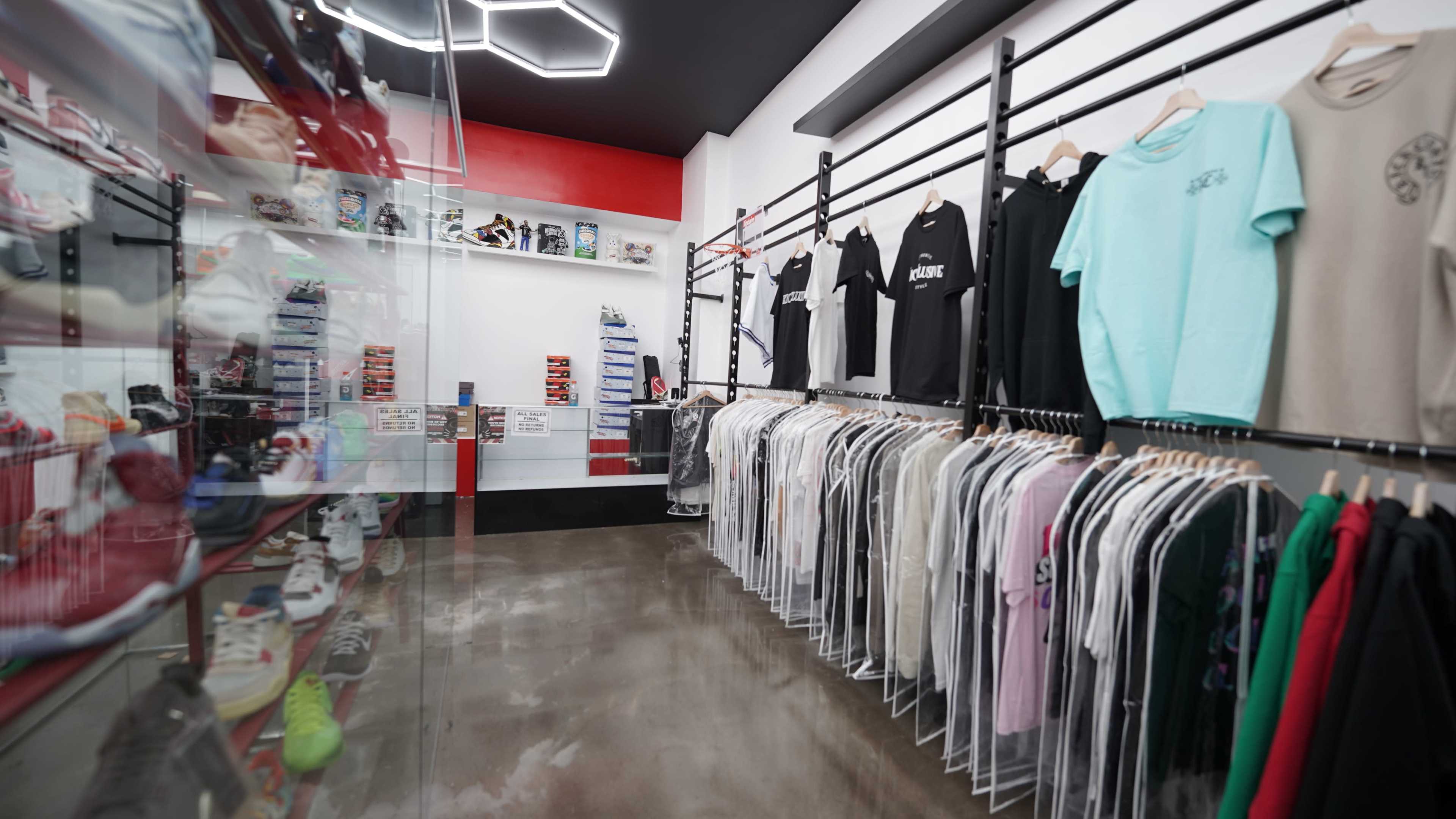 Village Sneaker Themed Gallery Boutique Image in Ridgefield Park, Ridgefield Park, NJ