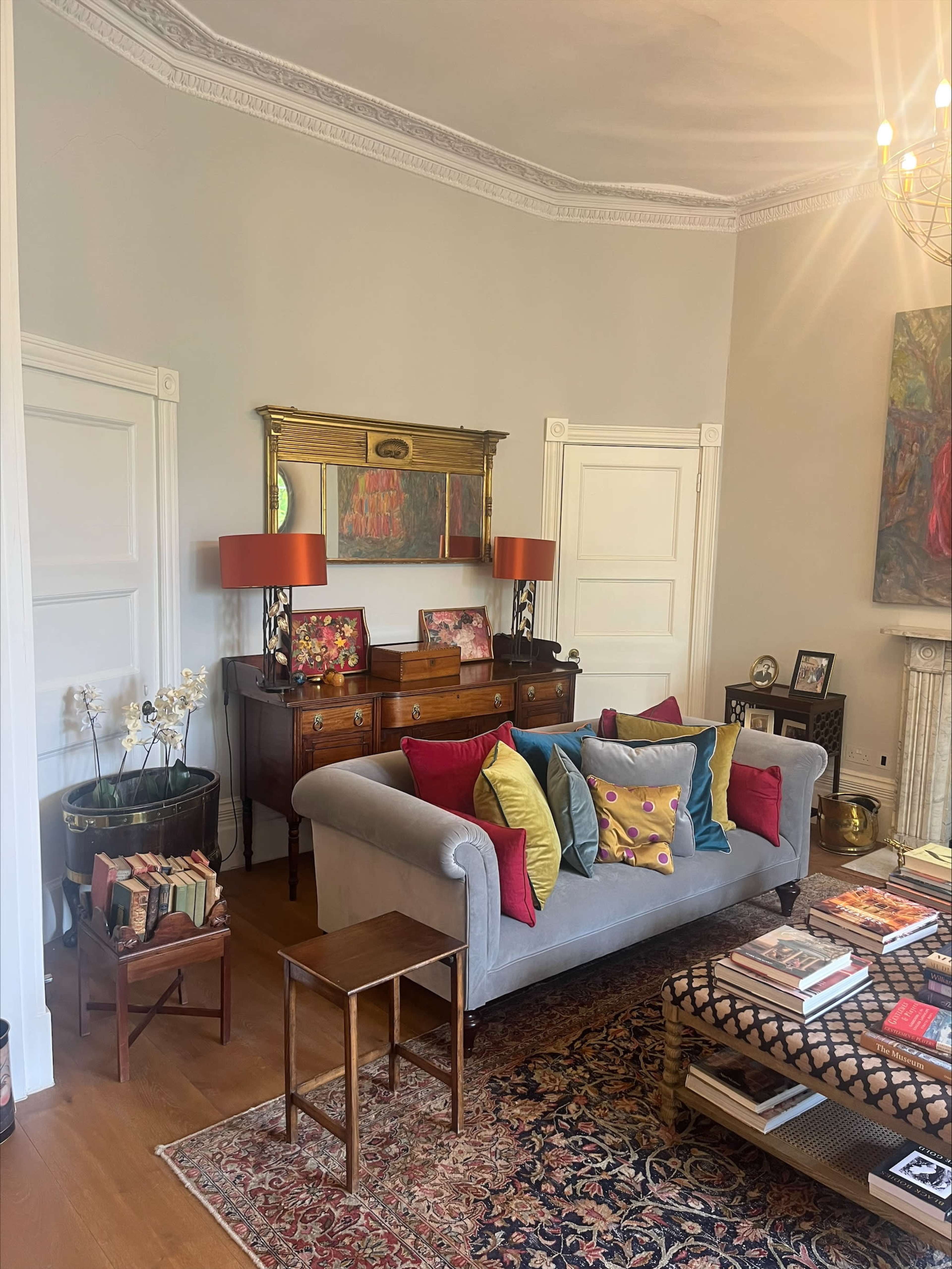 Quiet, refined, light-filled space perfect for interviews, and timeless storytelling. Image in Camberwell, London, ENG