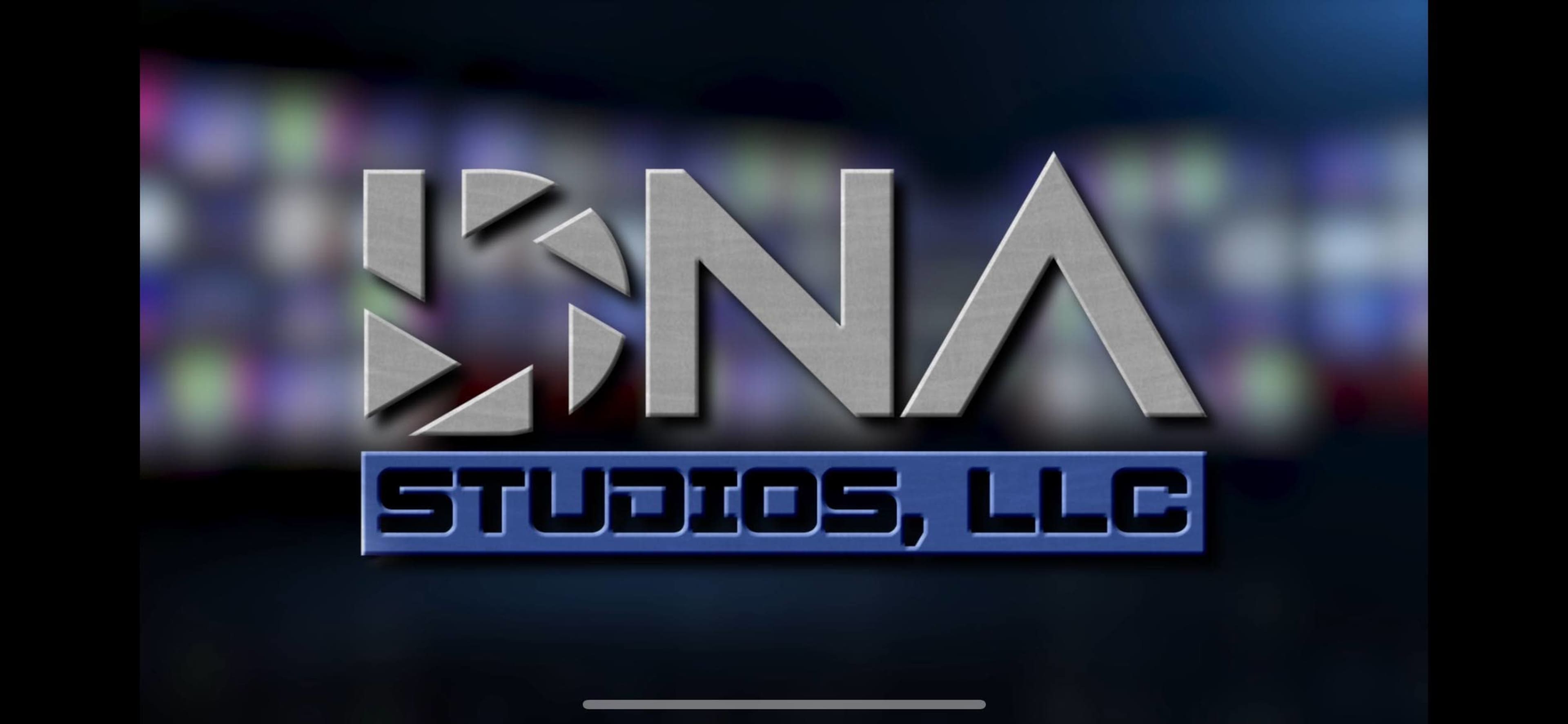 A logo for "LNA Studios, LLC" prominently displayed with a modern design.