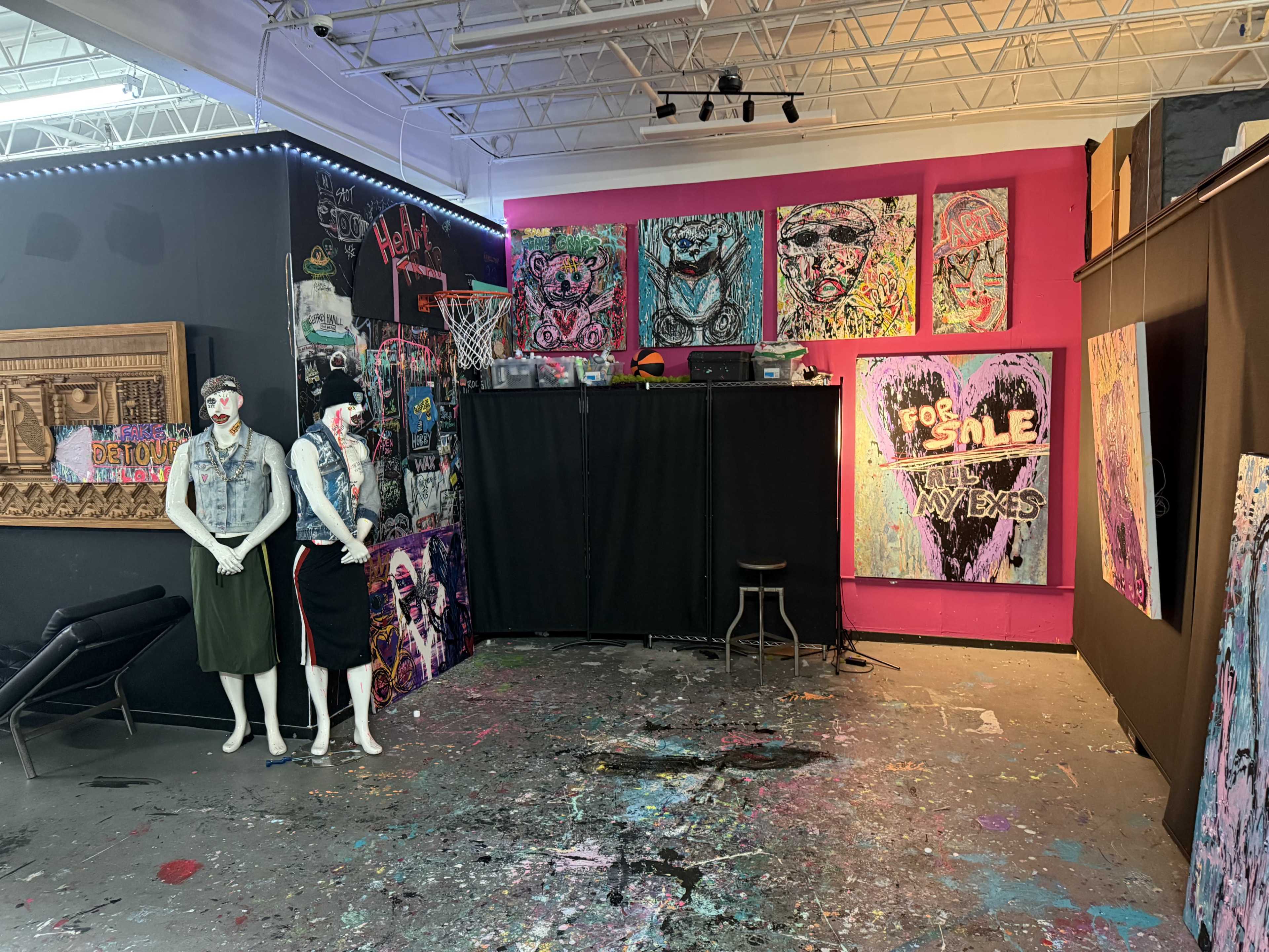 Vibrant Art District Studio Warehouse Image in Overtown, Miami, FL