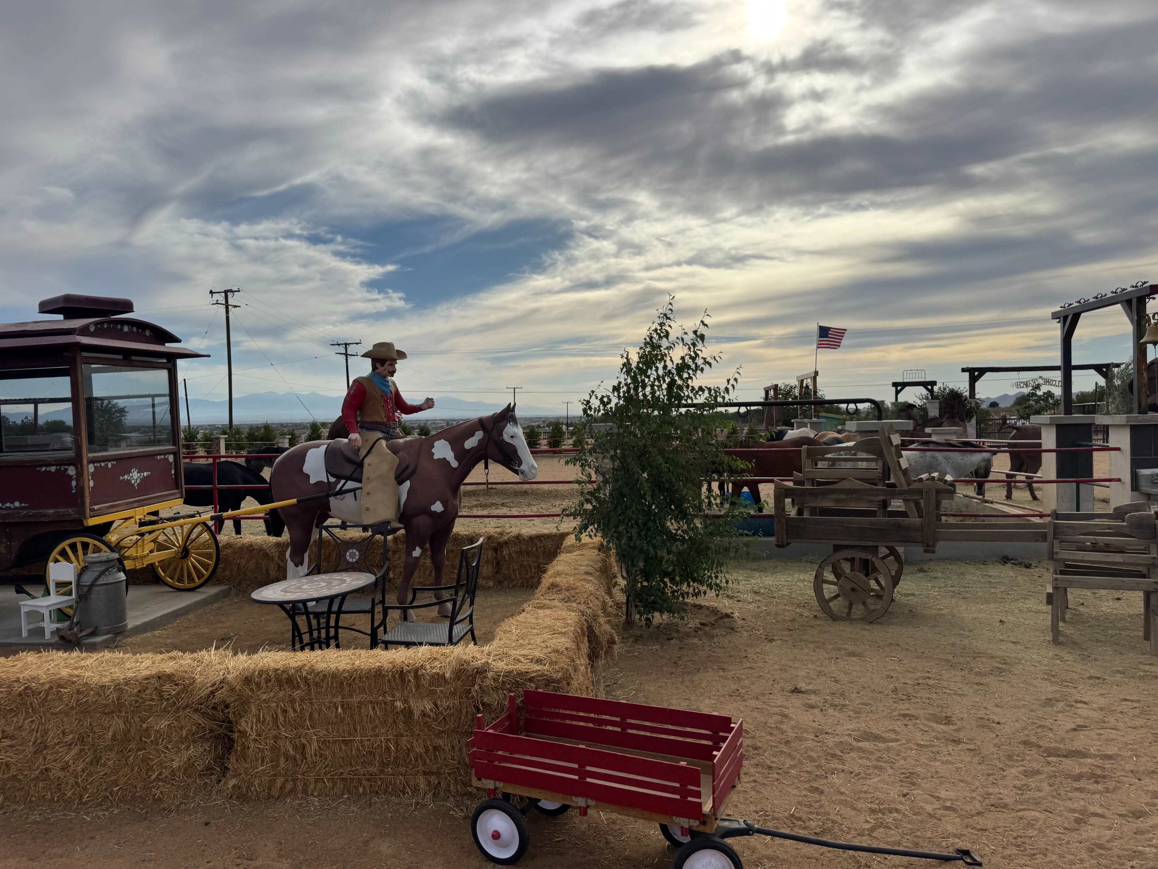 Golden sunsets with mountain view. A place where dreams meet reality Image in , Apple Valley, CA