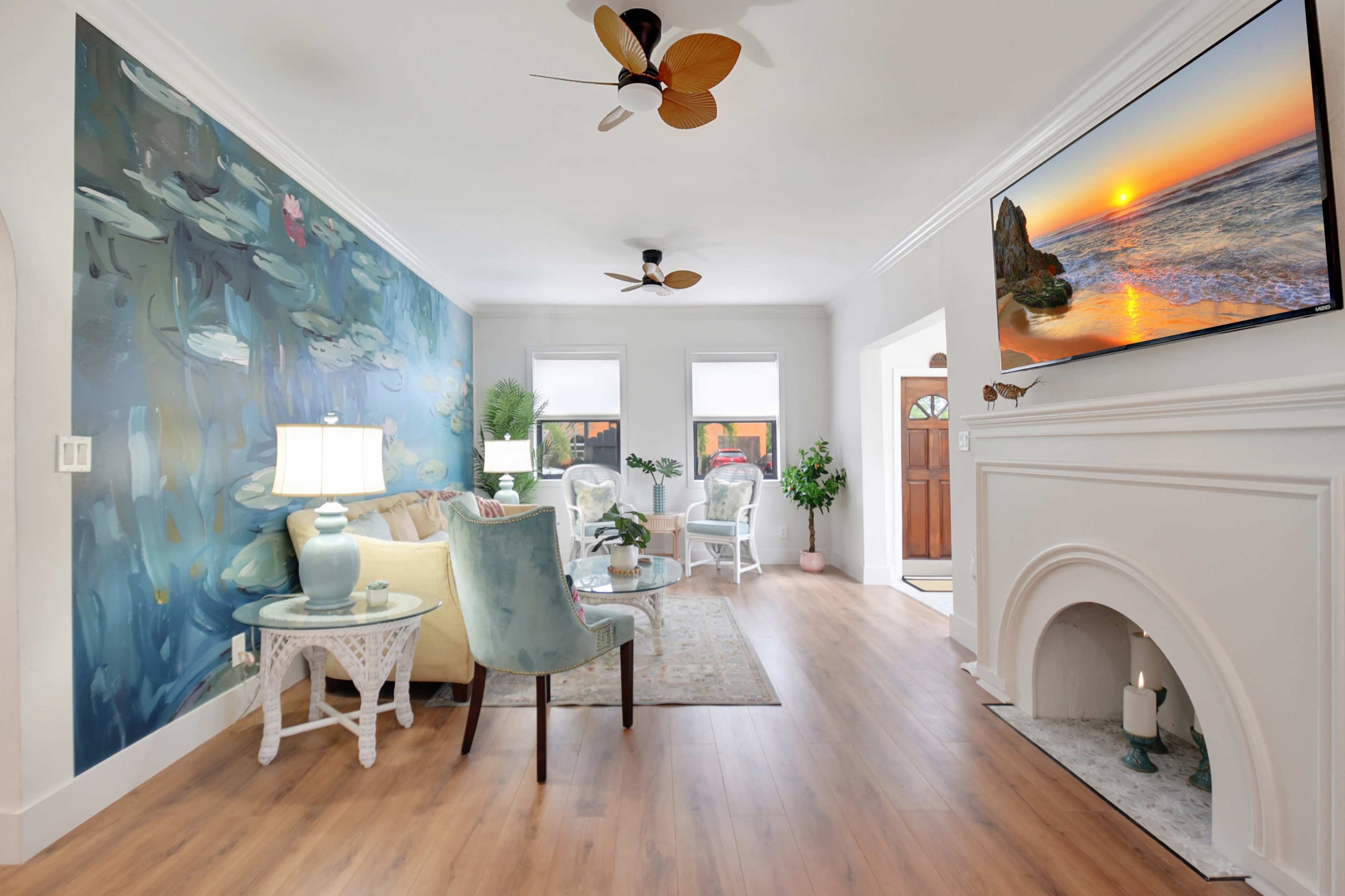 West Palm Beach Oasis | Private Pool Retreat & Open Air Lounge | King Bed & 2 Queen Beds | Grill | TheLiliPad Image in Parker Ridge, West Palm Beach, FL