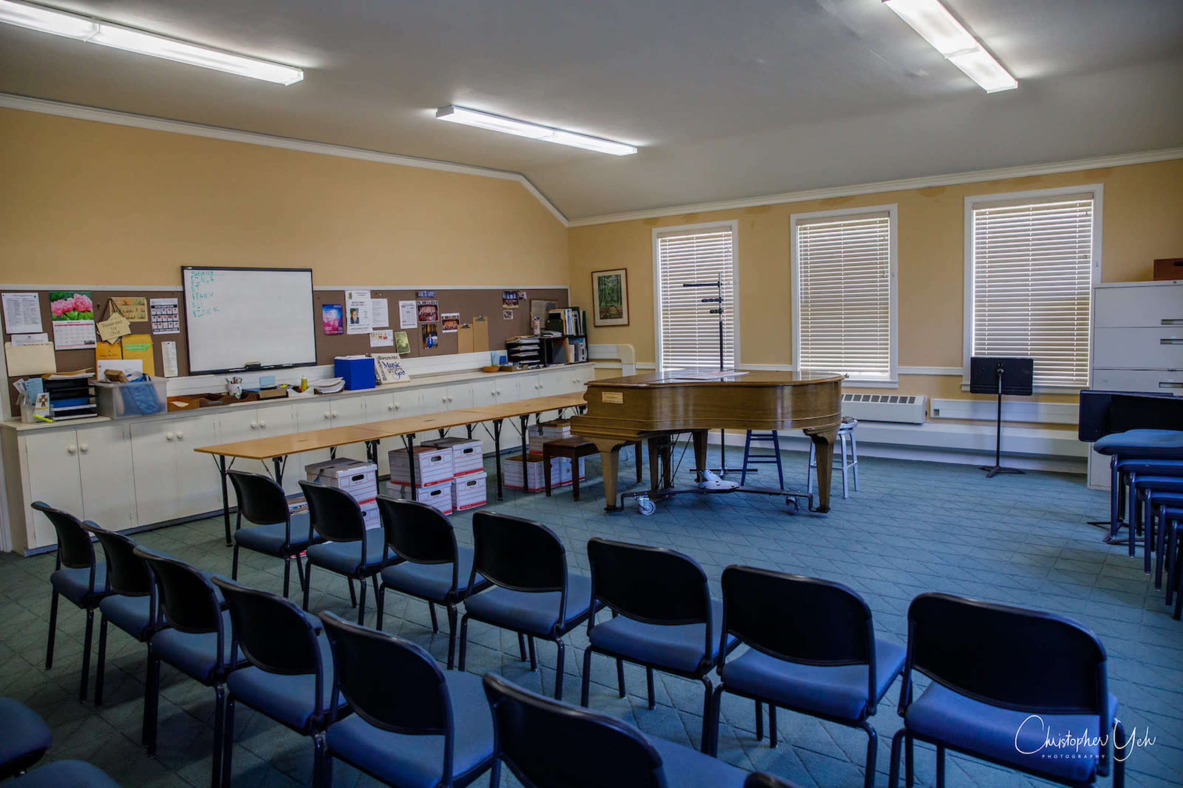 Choir Room: Intimate Music Performance and Rehearsal Space (Choir, Piano, etc.) Image in North Central, San Mateo, CA