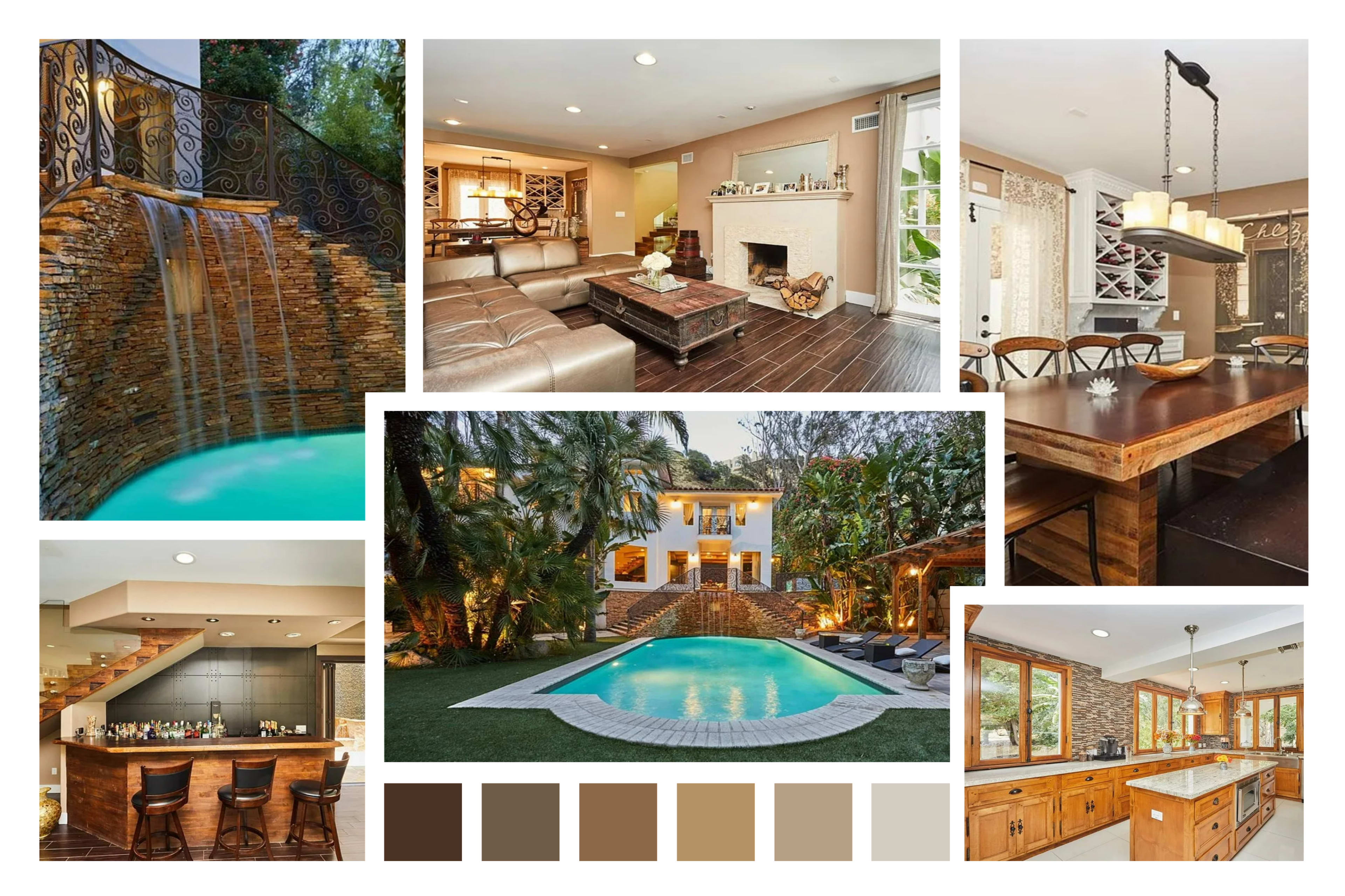 LUXE POOL ESTATE WITH OUTDOOR FLAIR & MODERN Image in Central LA, Los Angeles, CA