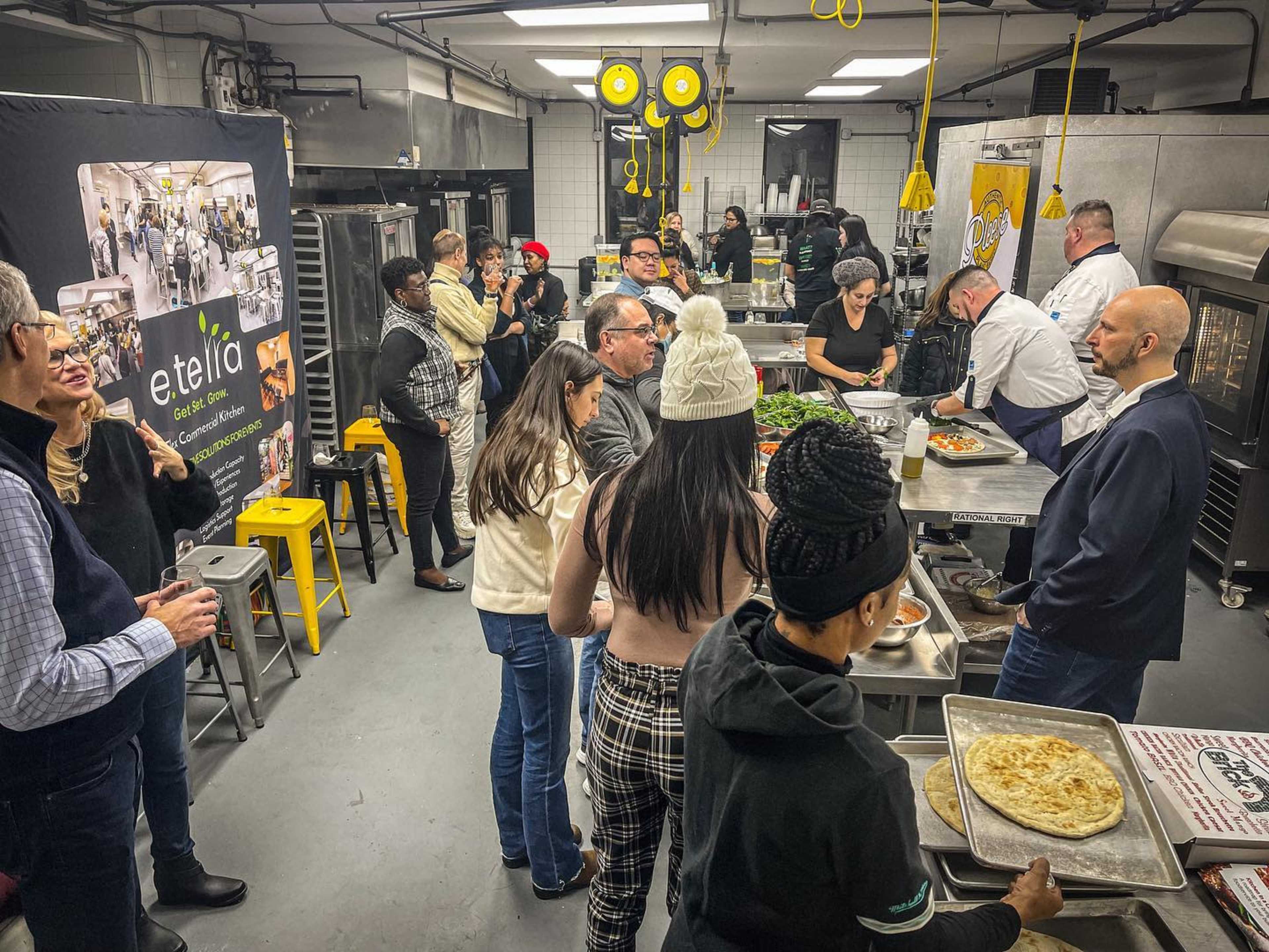Urban Chic Spacious Industrial Commercial Kitchen Space Image in Mott Haven, New York, NY