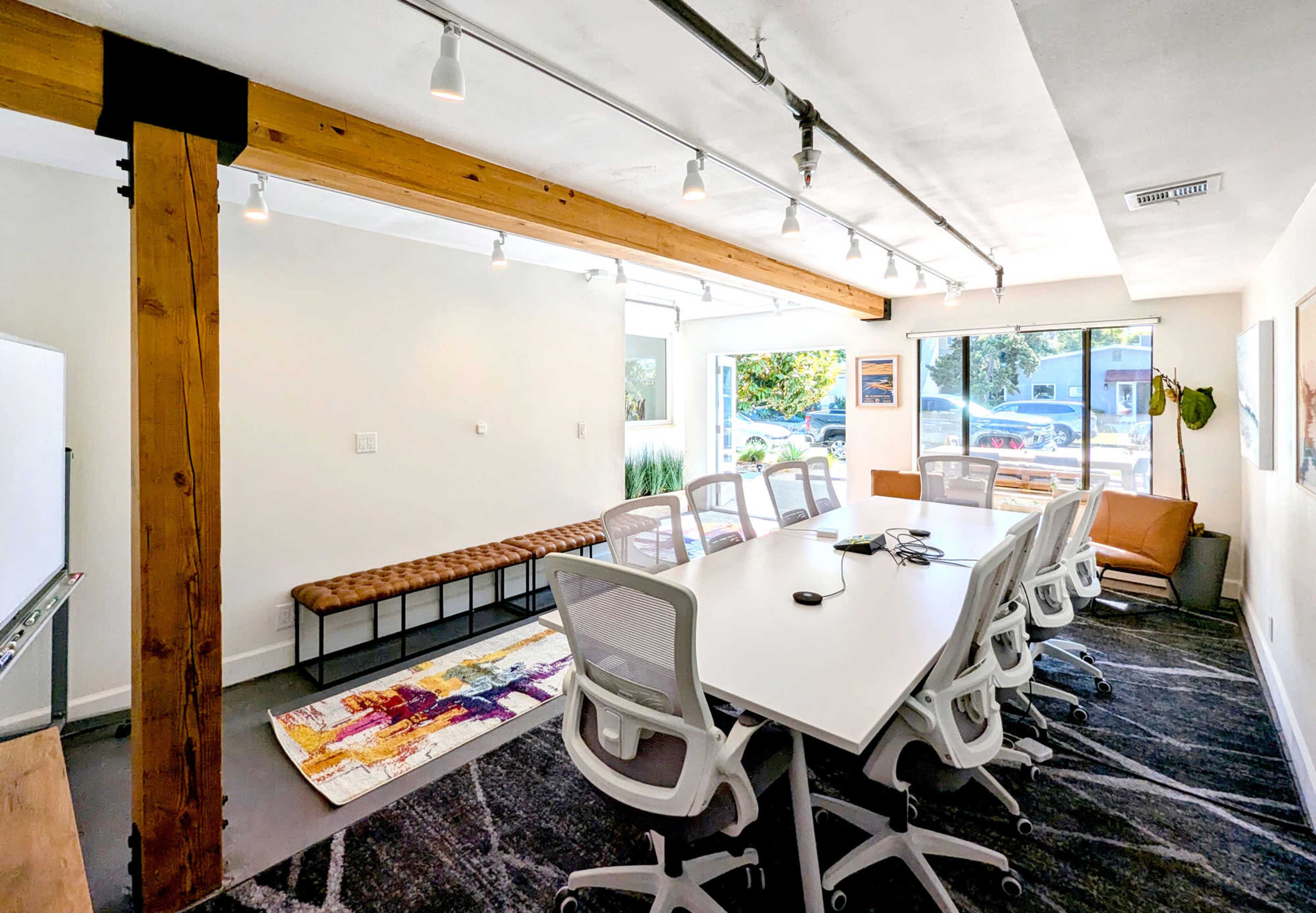 Goleta Meeting Room with windows and doors for fresh air and natural light Image in Goleta, Goleta, CA