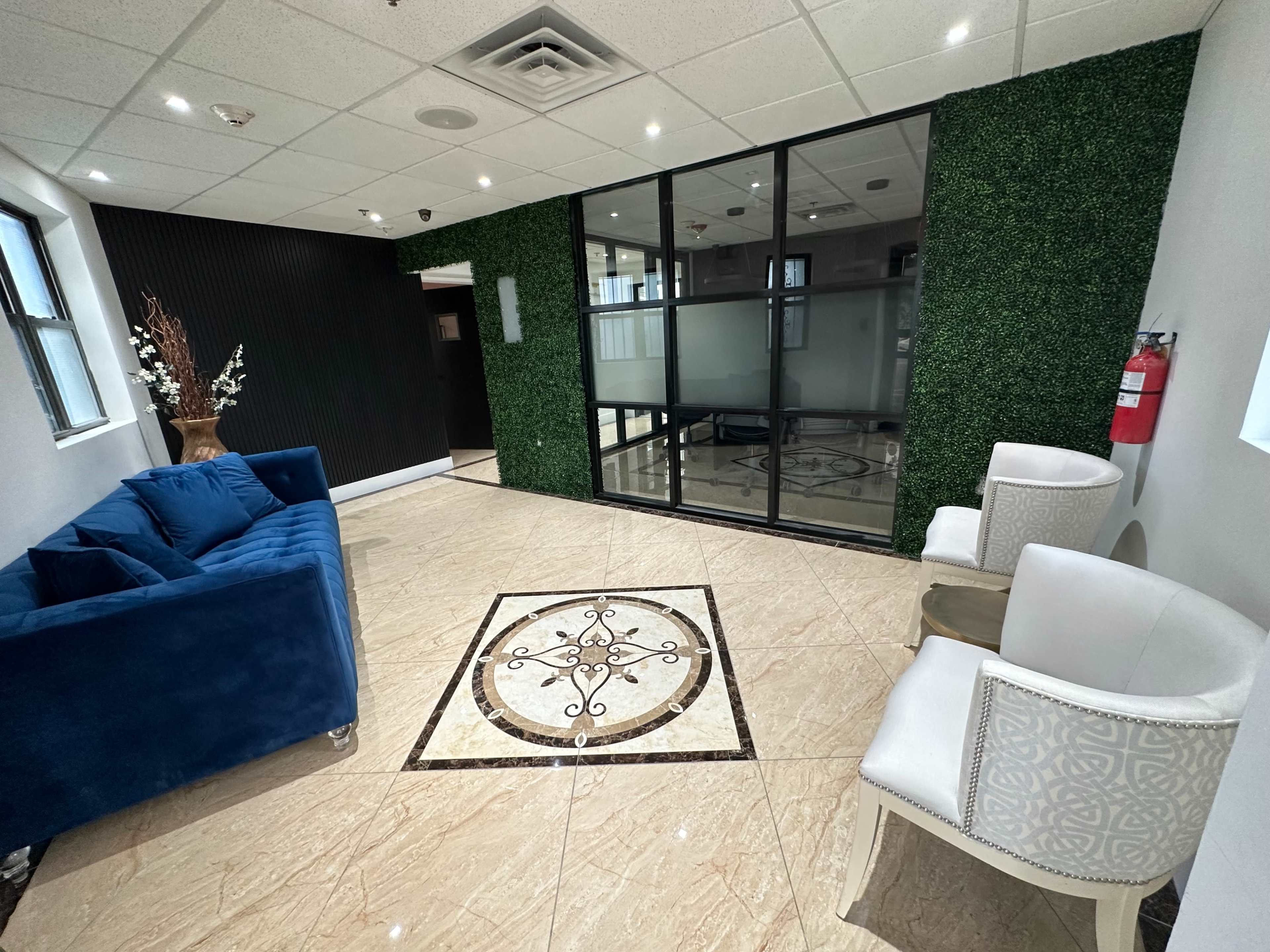 Modern Conference Zoom Meeting Room with Sitting Area Image in North Hempstead, New Hyde Park, NY