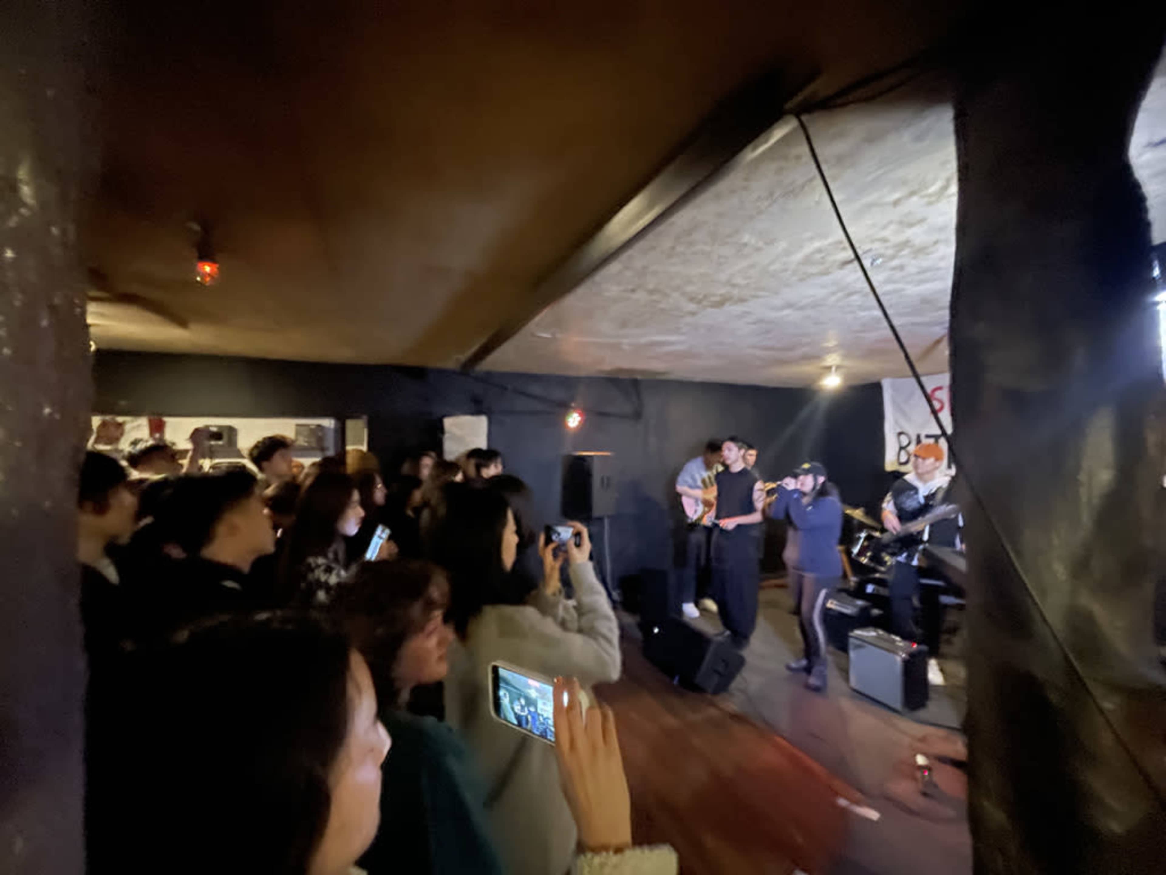 Indoor and Outdoor event space. Great for band rehearsals, music or live performance and theater events, photoshoots, and filming projects. Image in Emory Village, Atlanta, GA