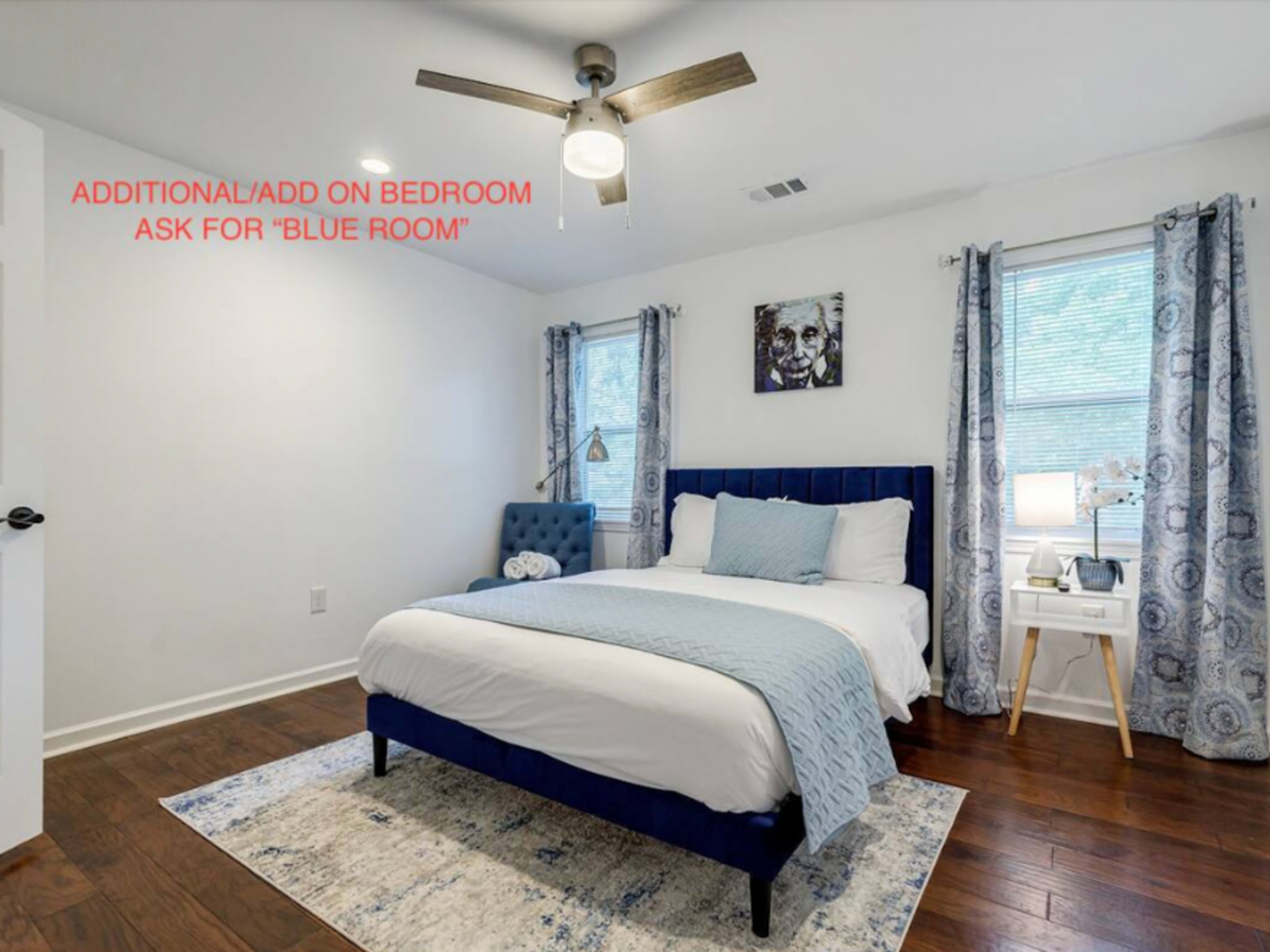 Additional Bedroom - Blue Room