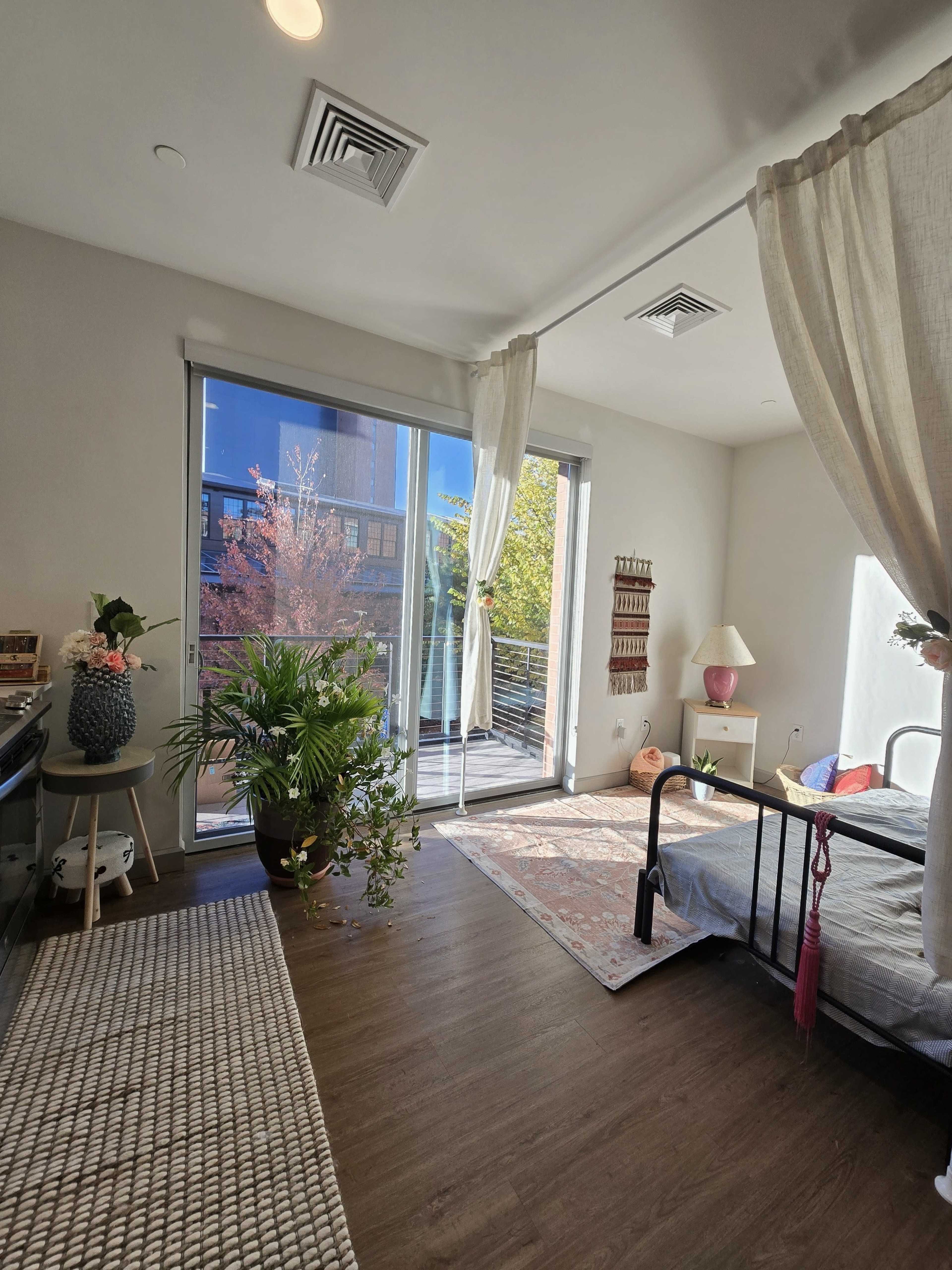 The Sun-Drenched Bohemian Loft: A Curated Creative Studio Image in East Cambridge, Cambridge, MA