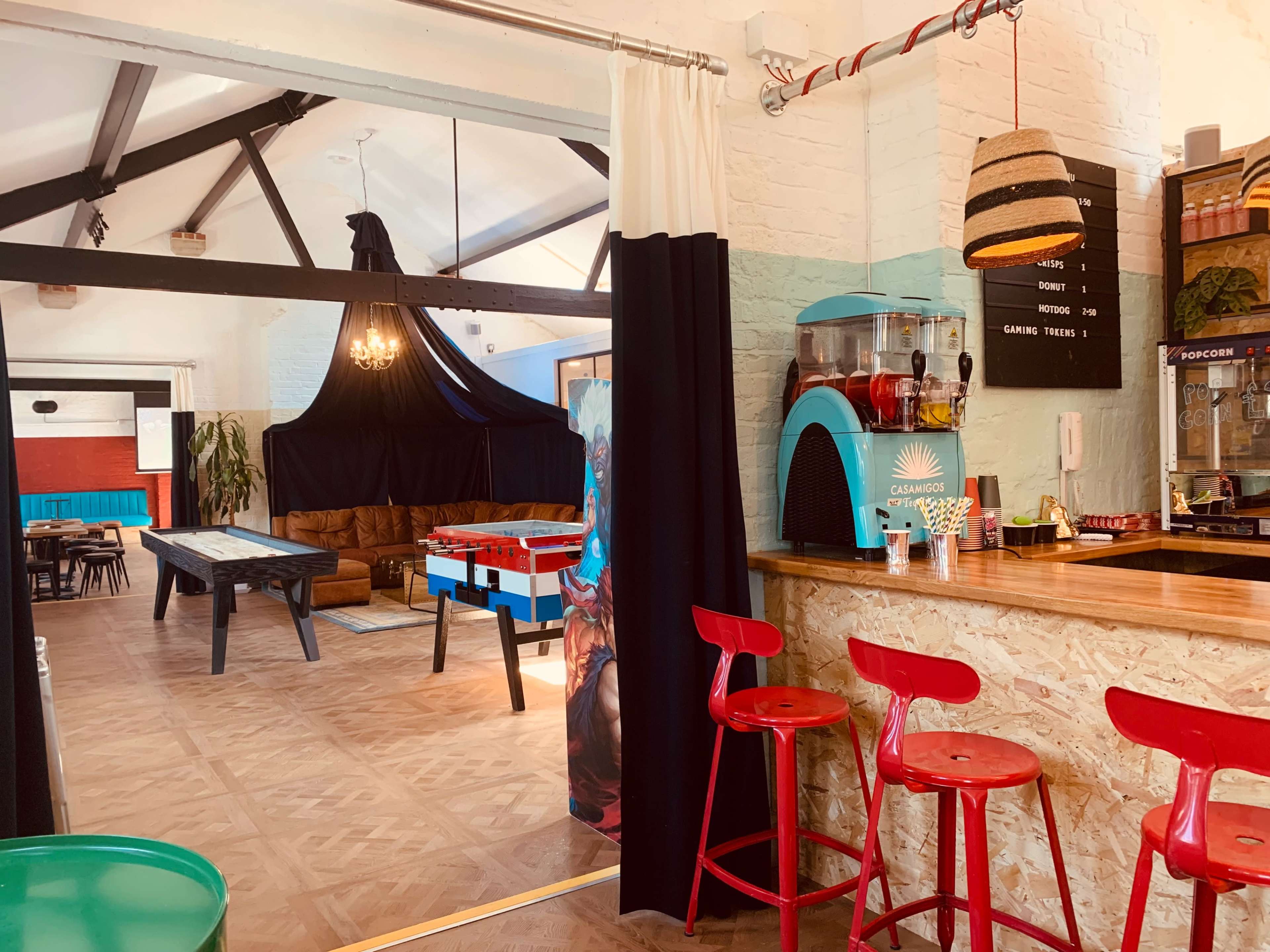 The ultimate house party space. Flexible, Creative, Playful. Image in Queen's Park, London, ENG