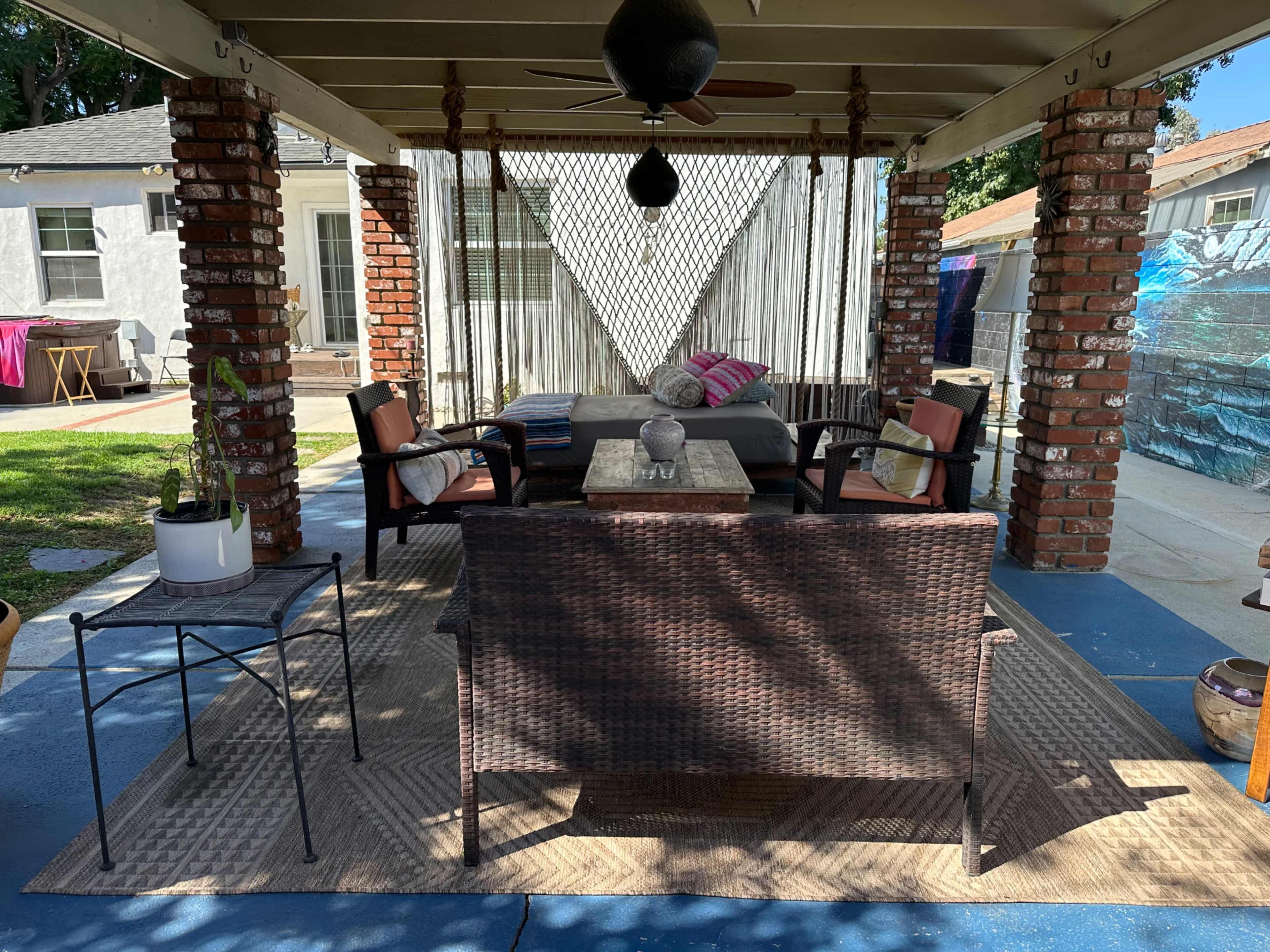 “Charming Backyard Oasis with Pool and Cozy Guest House” Image in Reseda, Reseda, CA