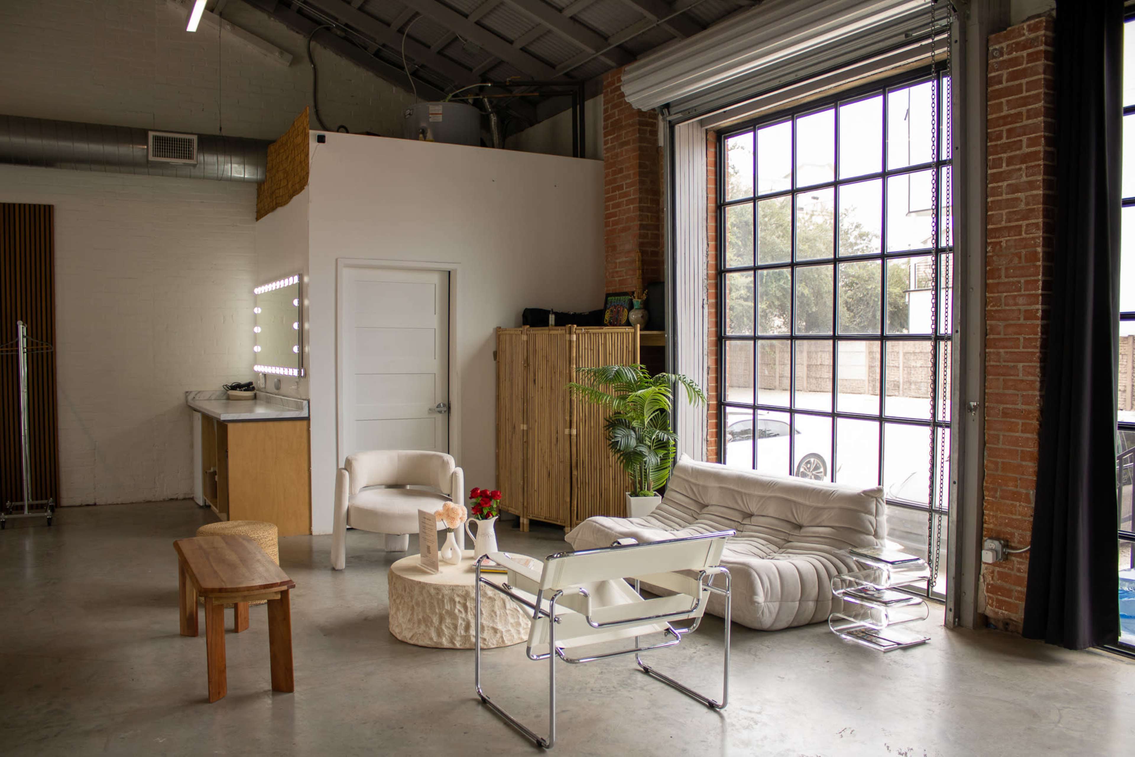 Production Studio with Lighting Equipment & Natural Light in East Downtown Image in Second Ward, Houston, TX