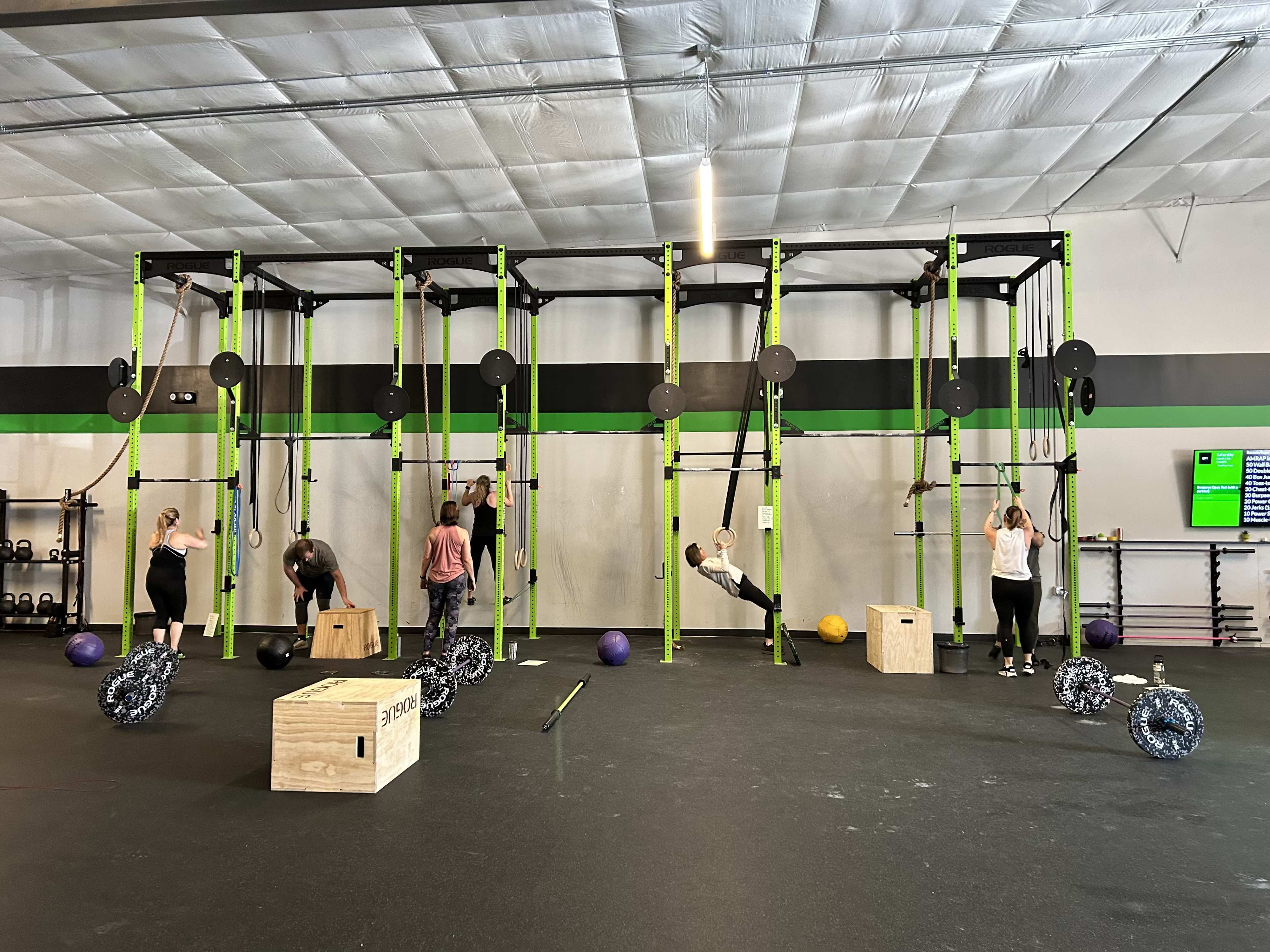 Clean and Organized CrossFit gym with Ample Space Image in Youngsville, Youngsville, NC