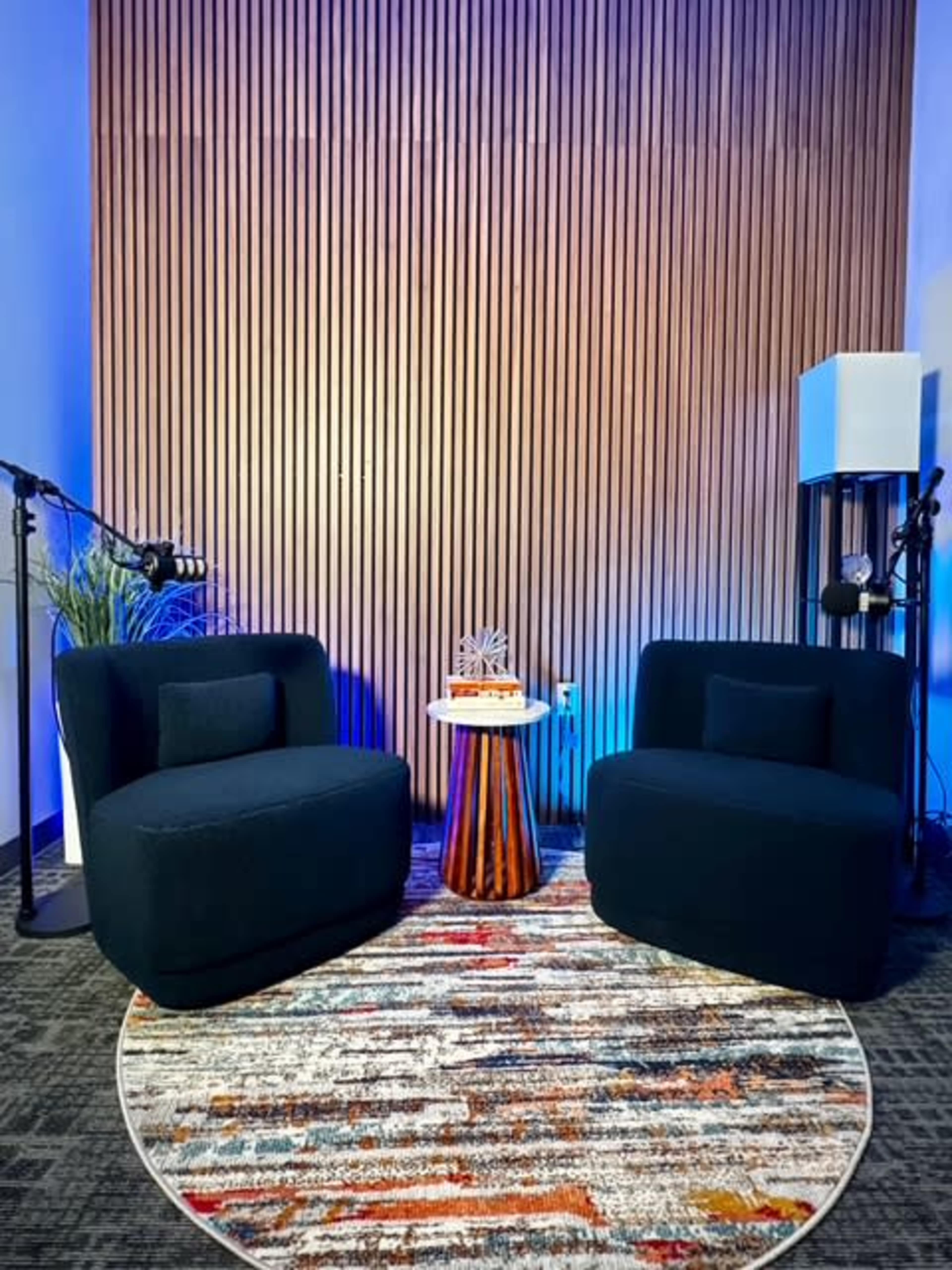 Modern Creative Podcast Space Image in Mansfield, Venus, TX