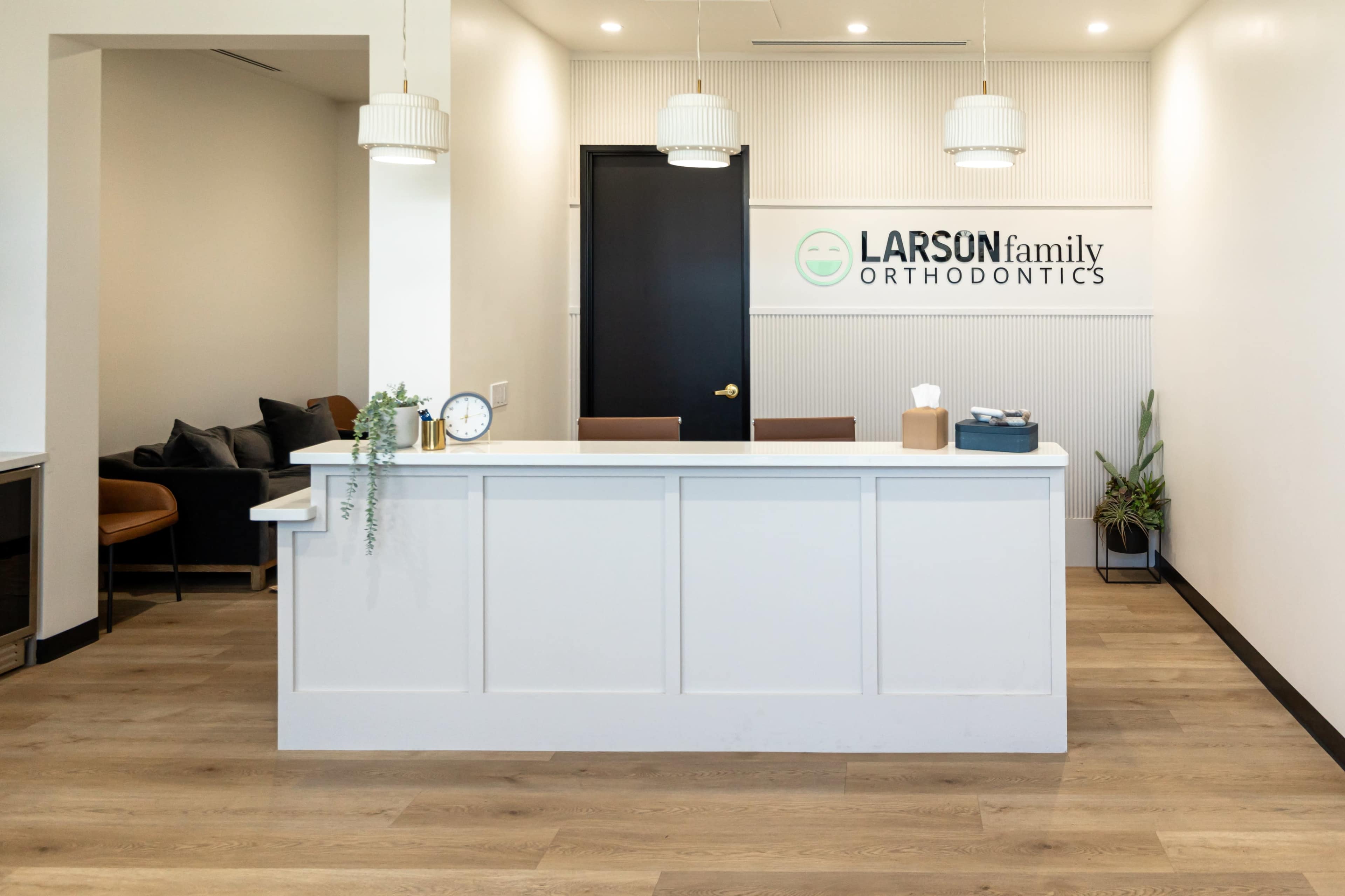 Orthodontic Office with modern comfortable waiting room. Image in Gilbert, Gilbert, AZ